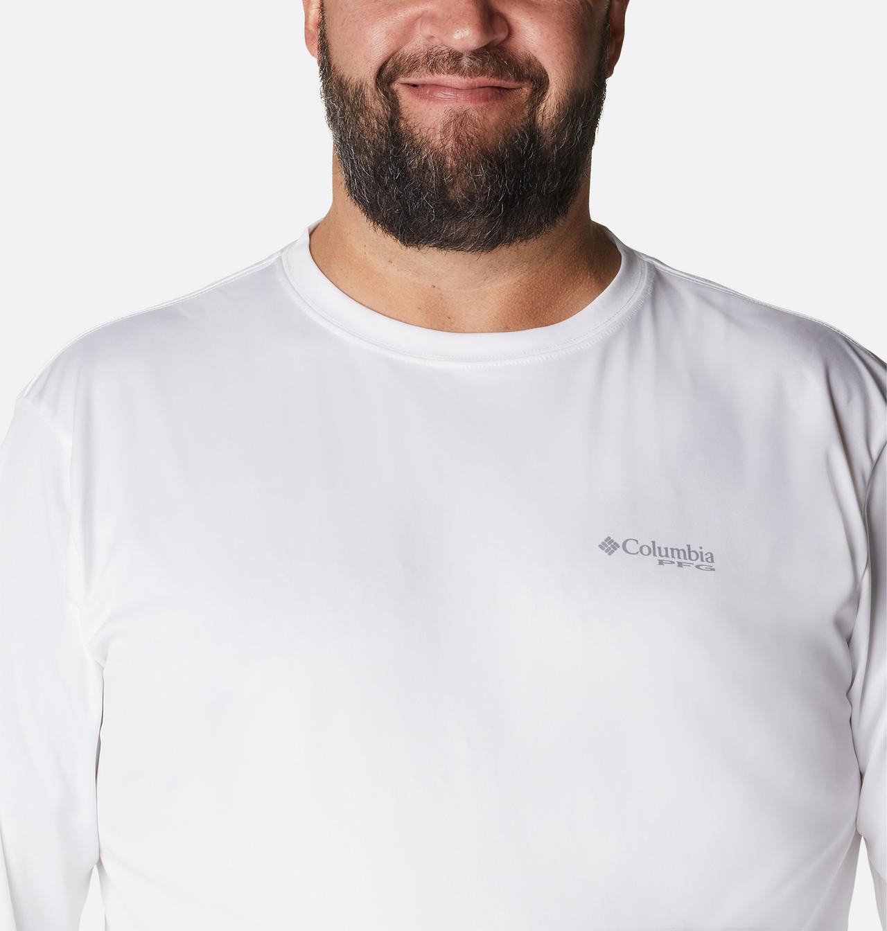 Men's PFG Terminal Tackle Fish Flag™ Long Sleeve Shirt - Big 4