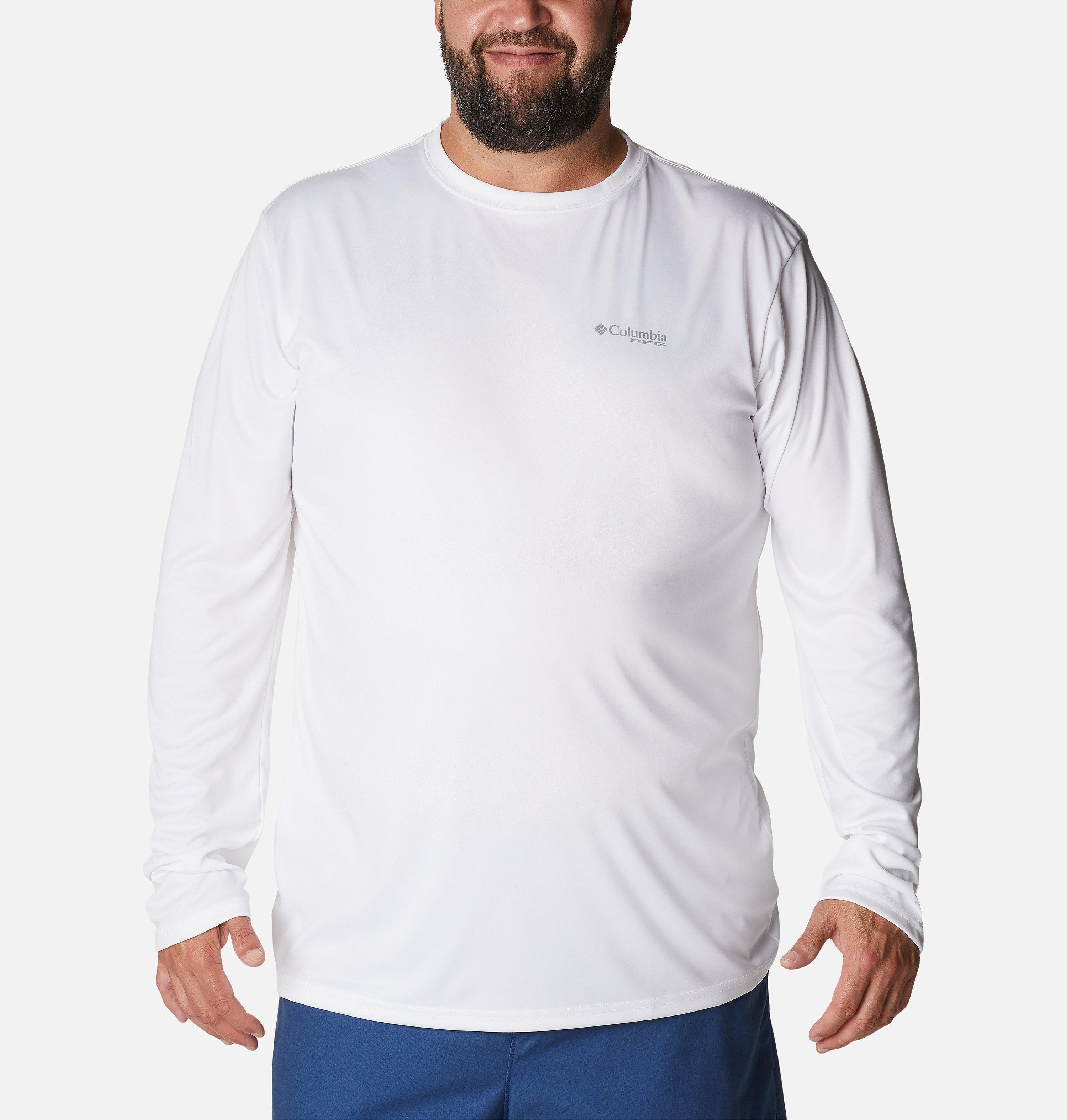 Men's PFG Terminal Tackle Fish Flag Long Sleeve Shirt - Big 2