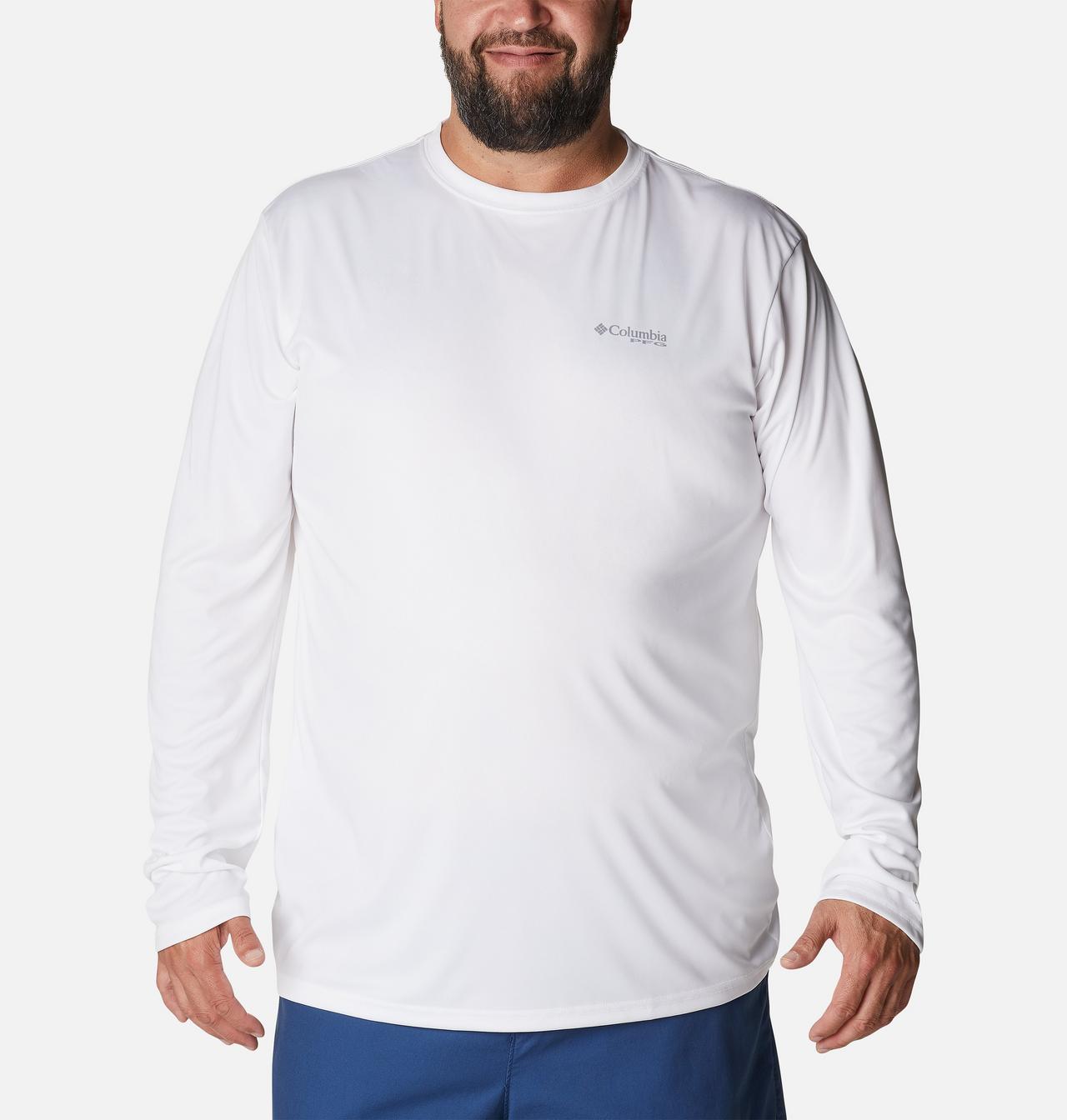 Men's PFG Terminal Tackle Fish Flag™ Long Sleeve Shirt - Big 2