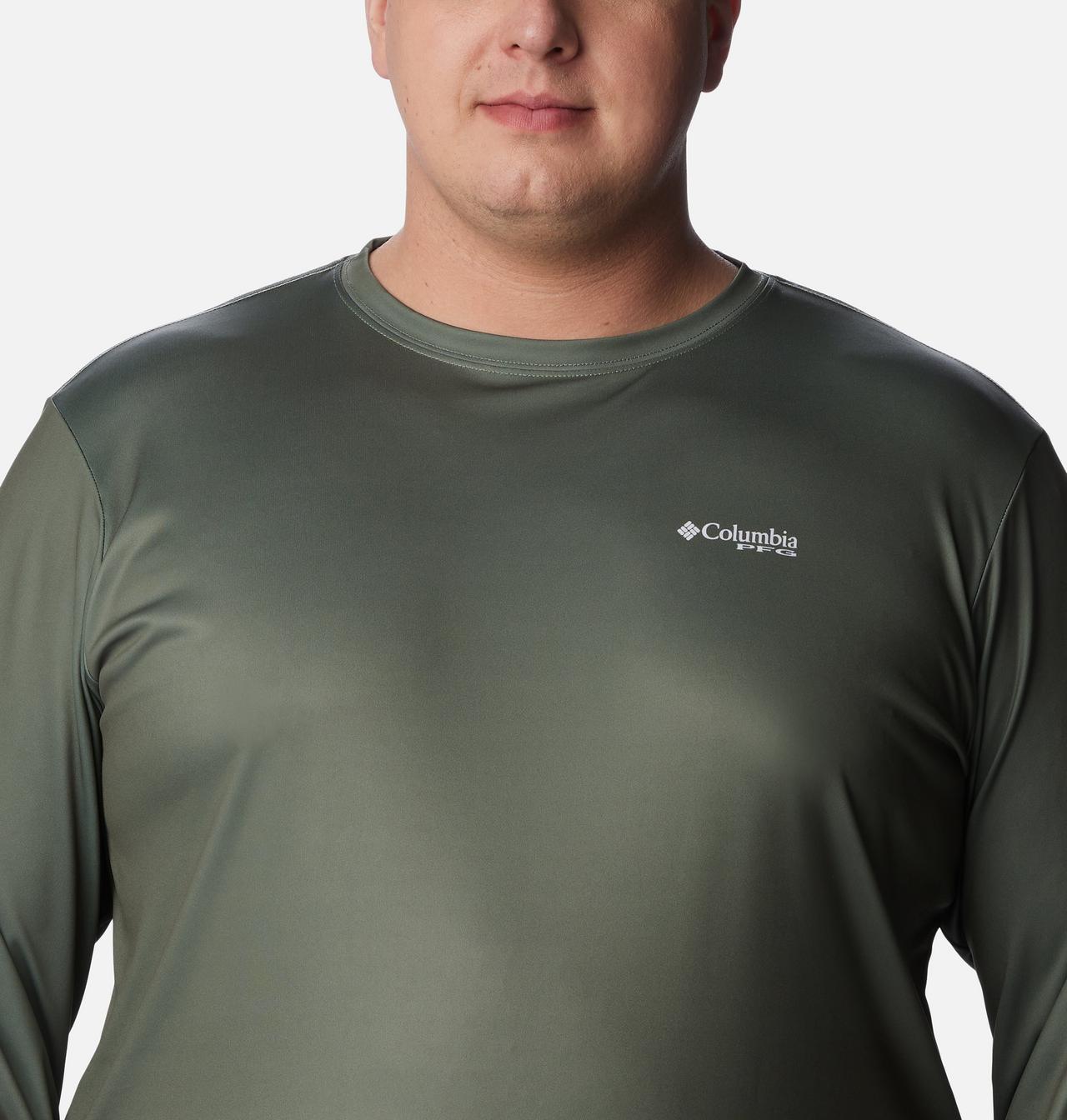 Men's PFG Terminal Tackle Fish Flag™ Long Sleeve Shirt - Big 4