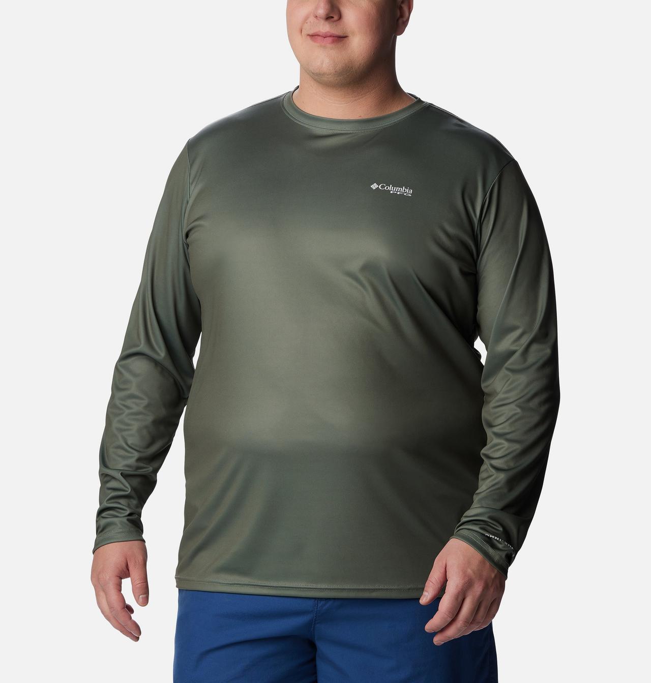 Men's PFG Terminal Tackle Fish Flag™ Long Sleeve Shirt - Big 1