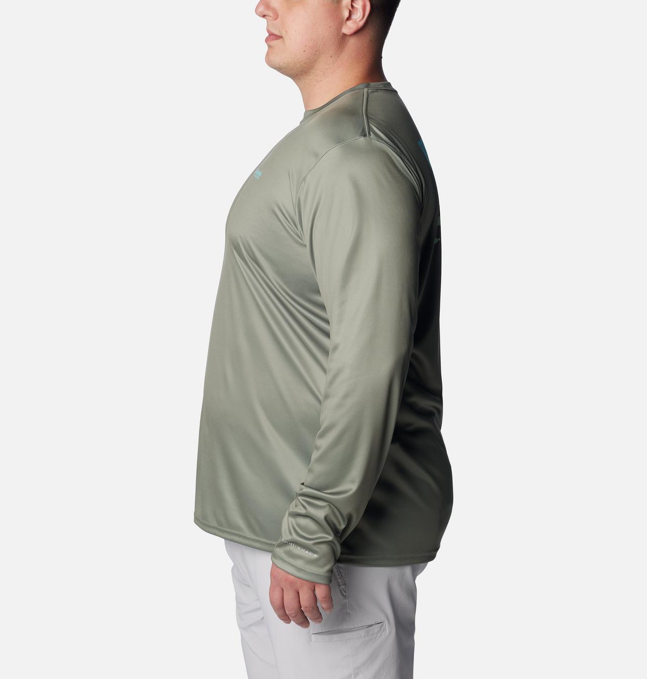 Men's PFG Terminal Tackle Fish Flag™ Long Sleeve Shirt - Big 3
