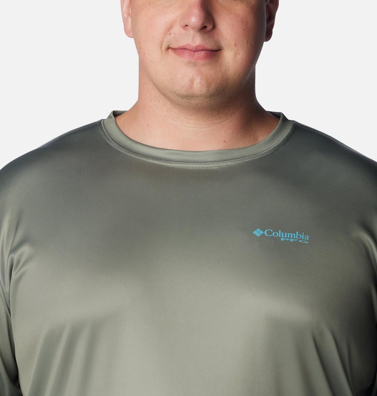 Men's PFG Terminal Tackle Fish Flag™ Long Sleeve Shirt - Big 4
