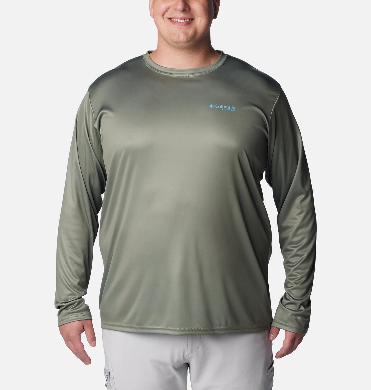 Men's PFG Terminal Tackle Fish Flag™ Long Sleeve Shirt - Big 1
