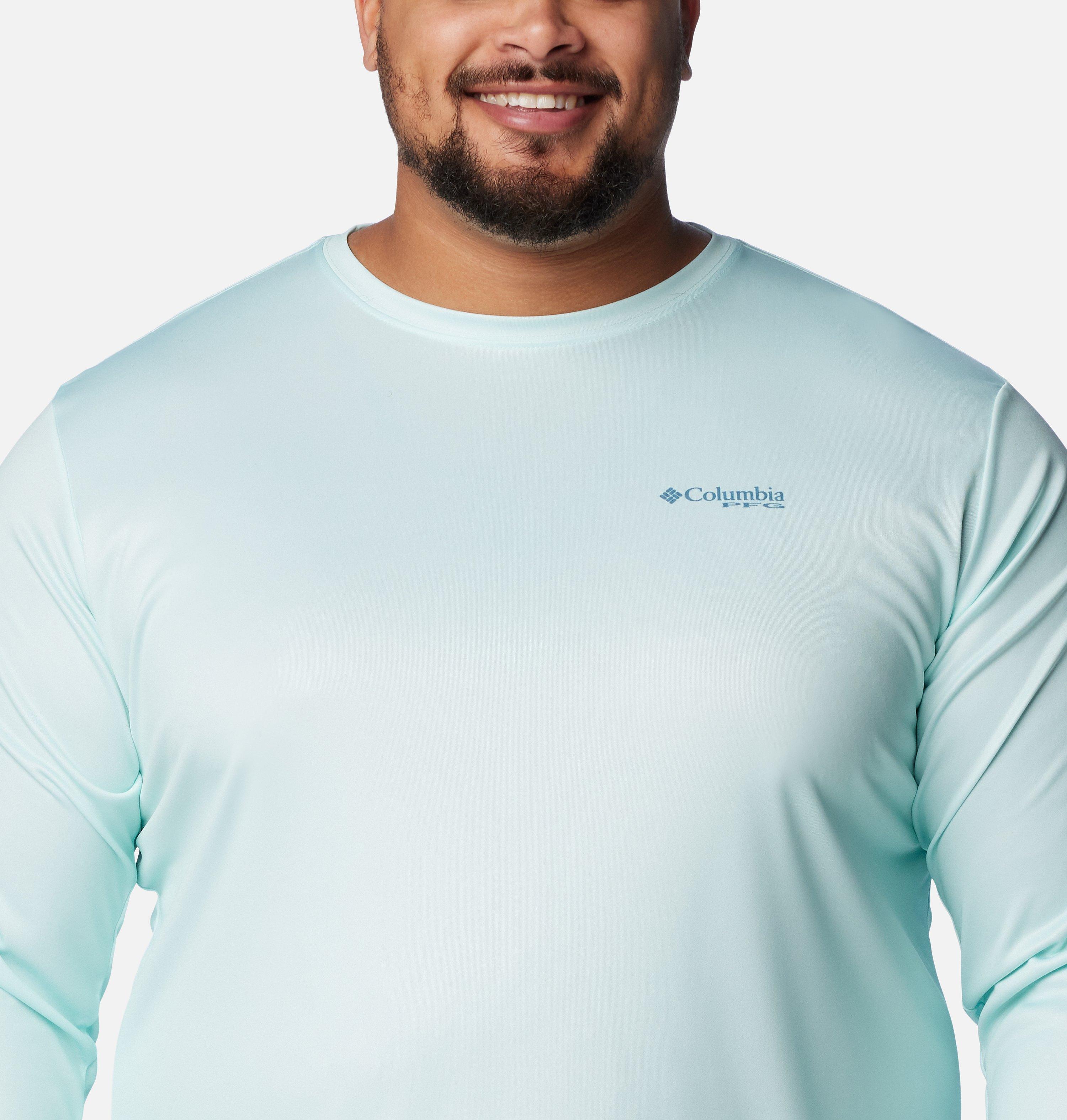 Men's PFG Terminal Tackle Fish Flag Long Sleeve Shirt - Big 4