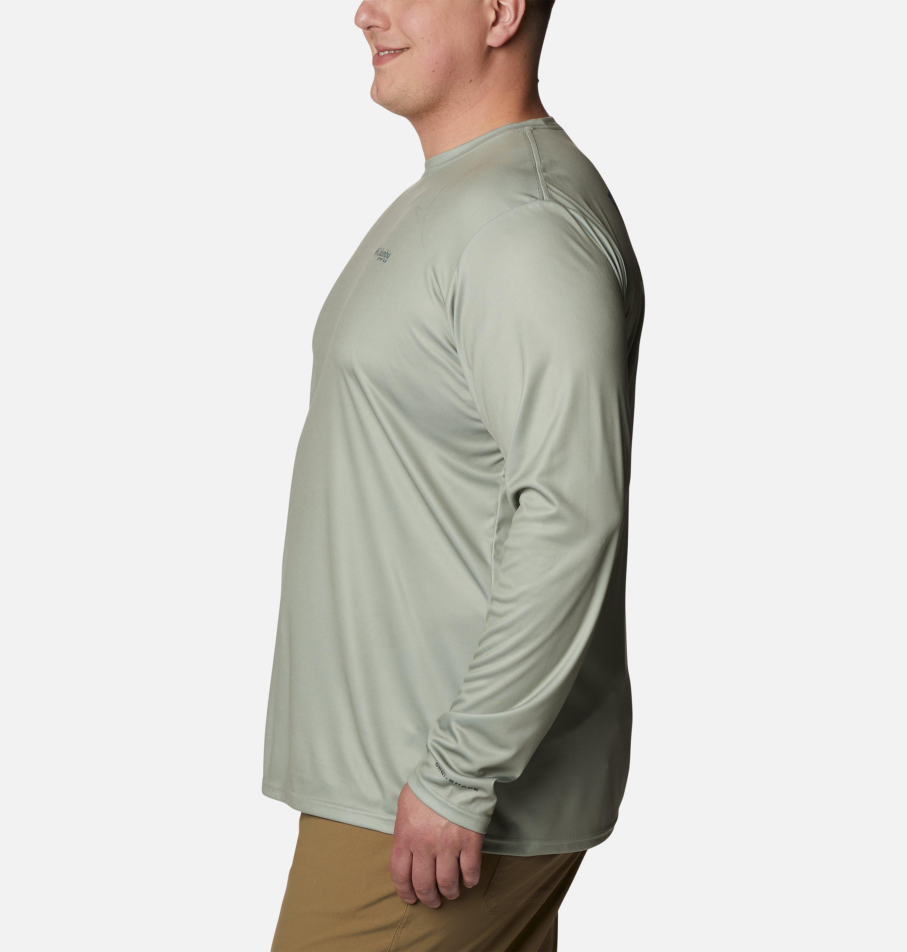Men's PFG Terminal Tackle Fish Flag Long Sleeve Shirt - Big 3