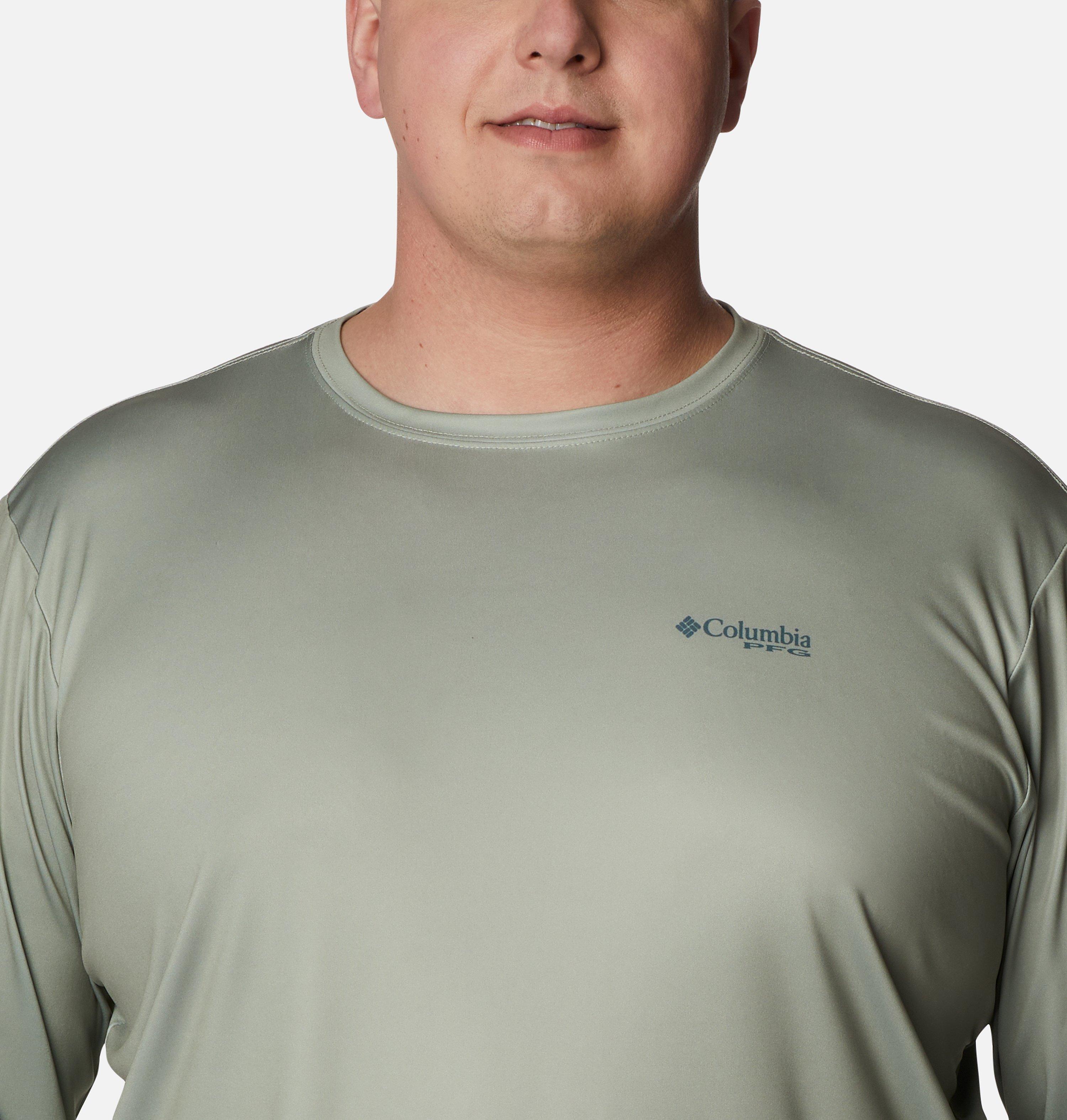 Men's PFG Terminal Tackle Fish Flag Long Sleeve Shirt - Big 4