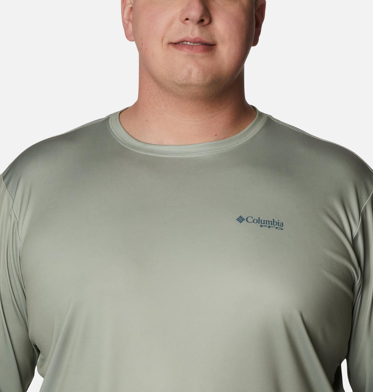 Men's PFG Terminal Tackle Fish Flag™ Long Sleeve Shirt - Big 4