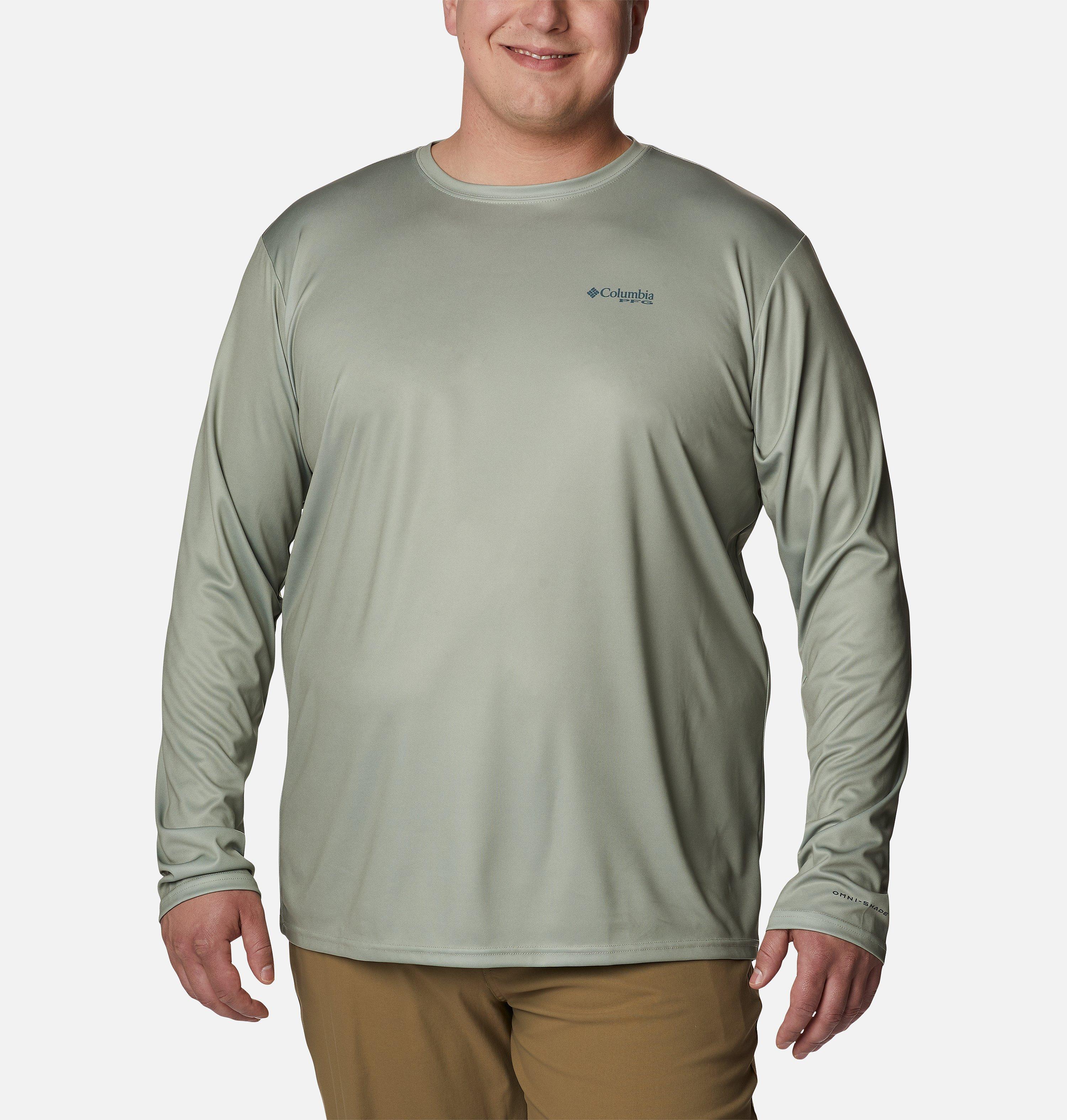 Men's PFG Terminal Tackle Fish Flag Long Sleeve Shirt - Big 1