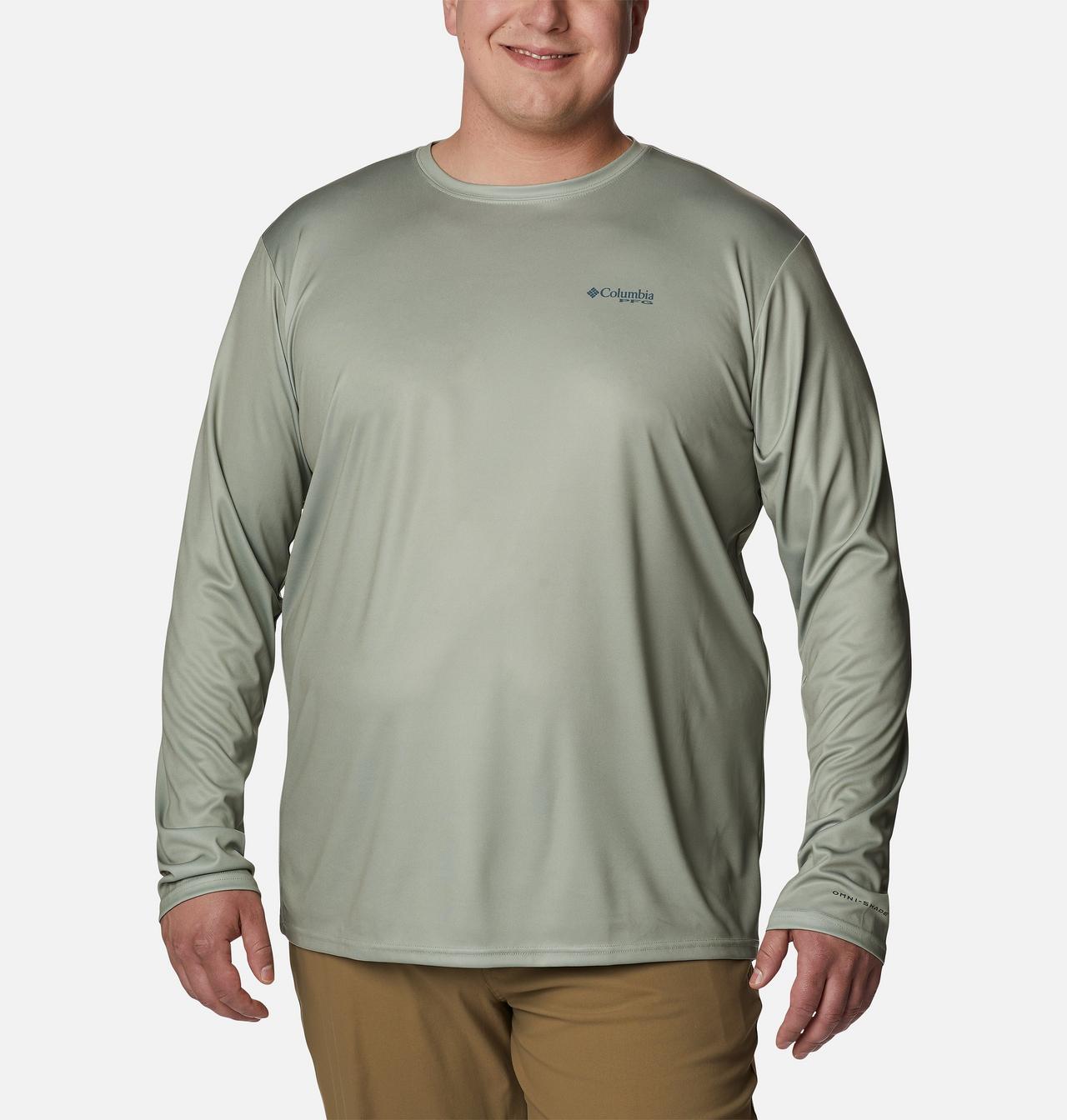Men's PFG Terminal Tackle Fish Flag™ Long Sleeve Shirt - Big 1