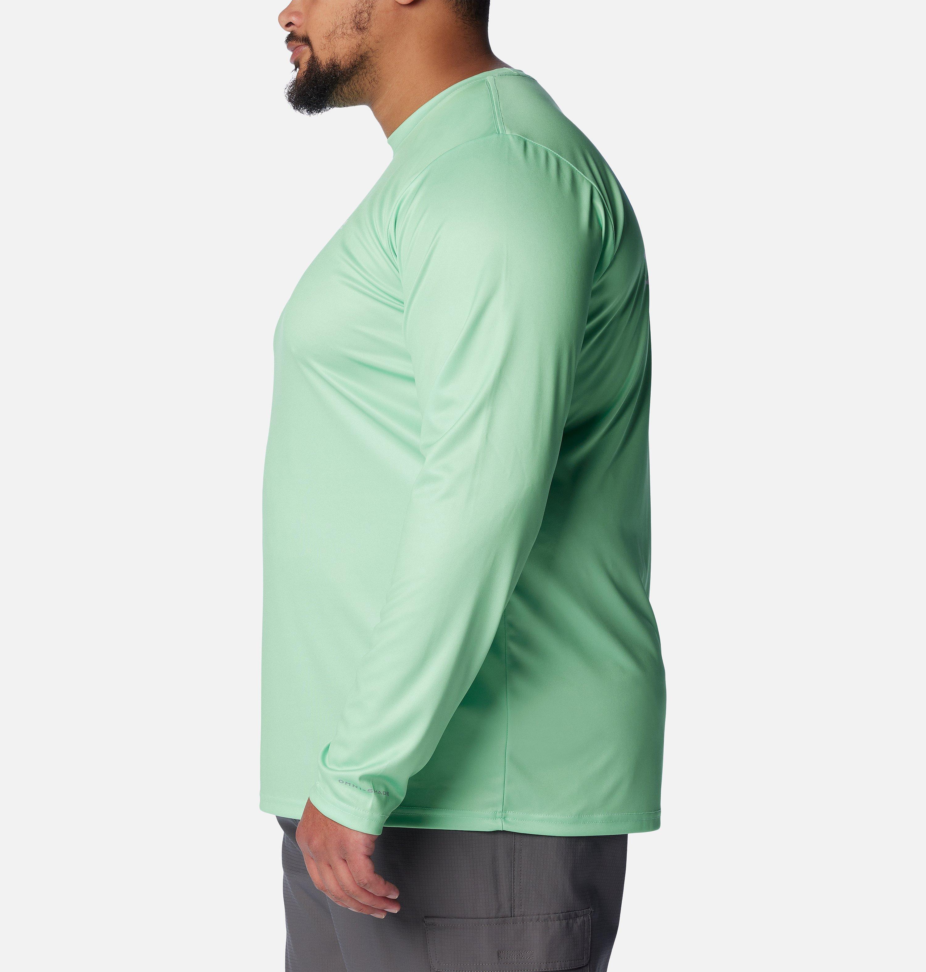 Men's PFG Terminal Tackle Fish Flag Long Sleeve Shirt - Big 3