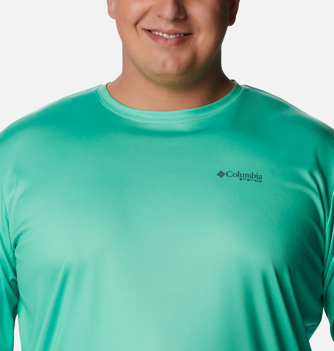 Men's PFG Terminal Tackle Fish Flag™ Long Sleeve Shirt - Big 4