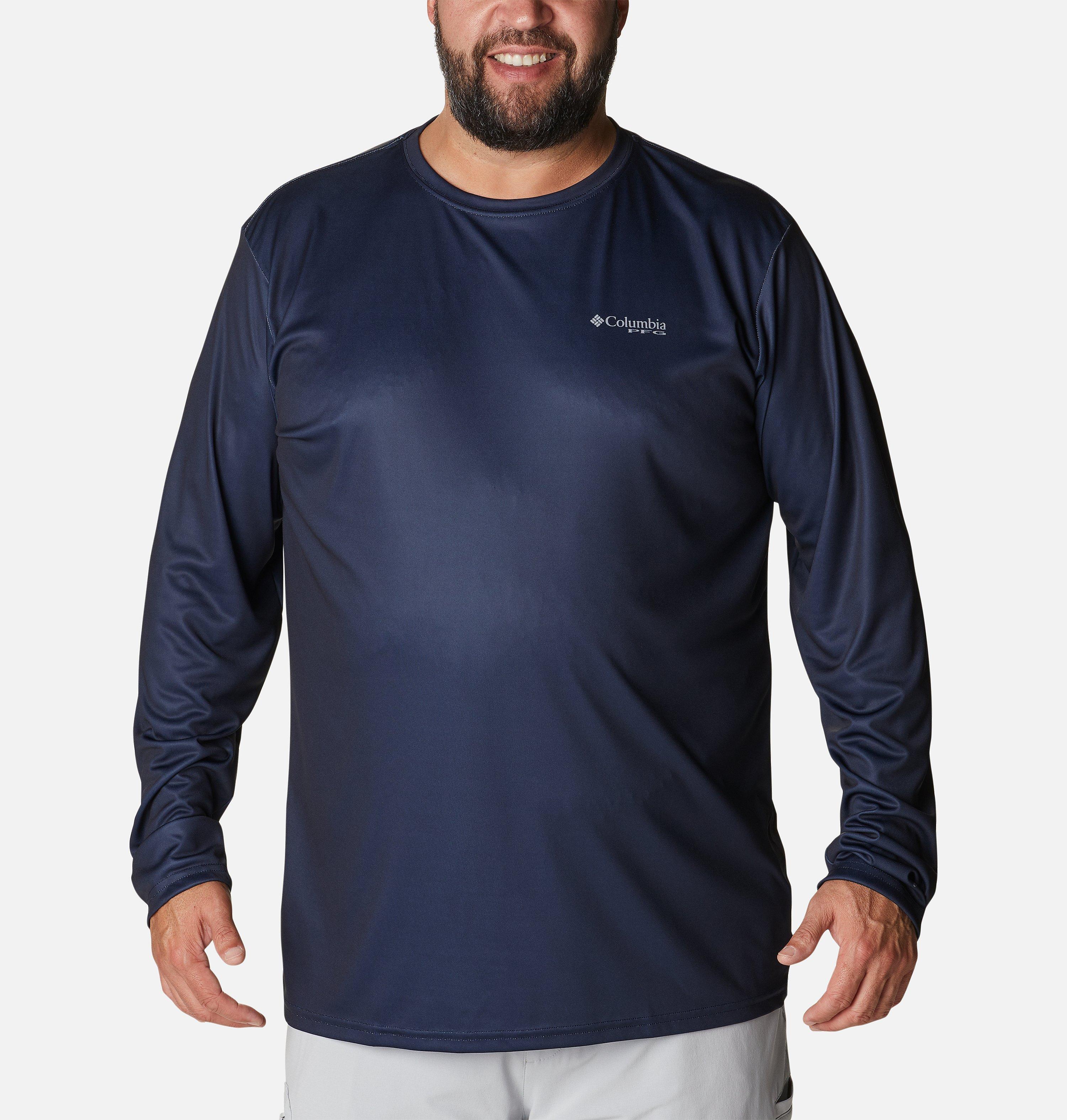 Men's PFG Terminal Tackle Fish Flag Long Sleeve Shirt - Big 2