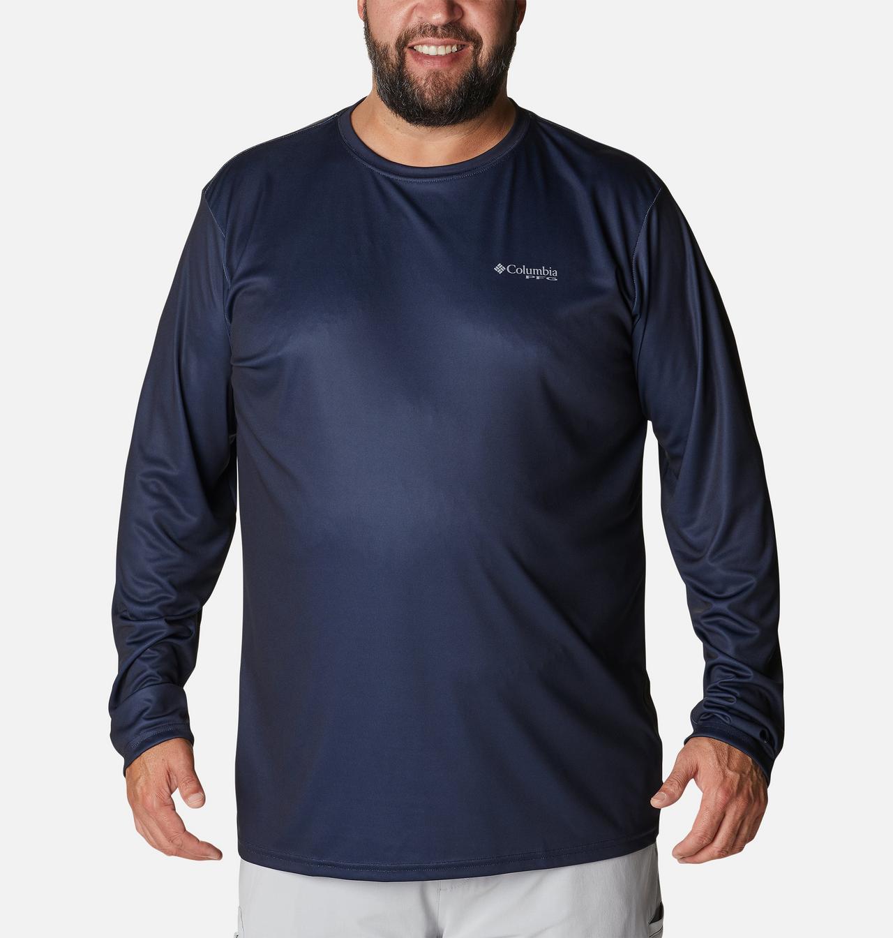 Men's PFG Terminal Tackle Fish Flag™ Long Sleeve Shirt - Big 2