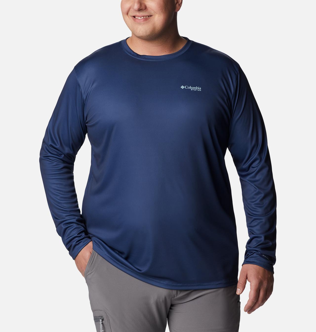 Men's PFG Terminal Tackle Fish Flag™ Long Sleeve Shirt - Big 1