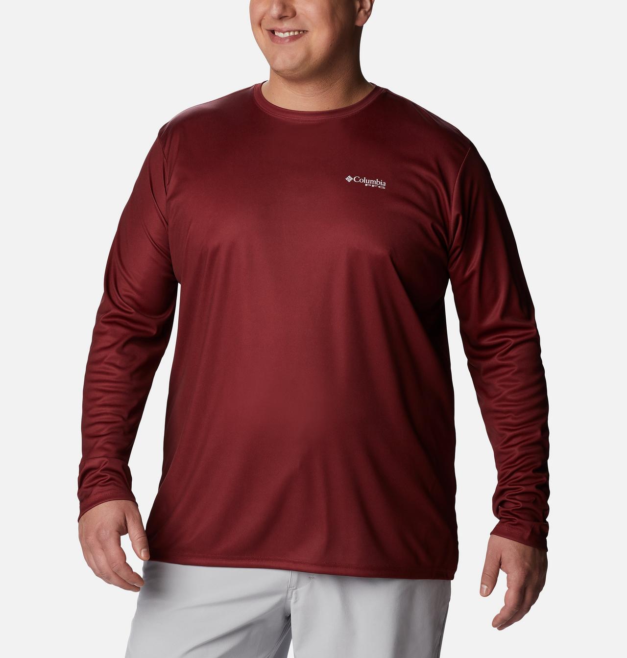 Men's PFG Terminal Tackle Fish Flag™ Long Sleeve Shirt - Big 1