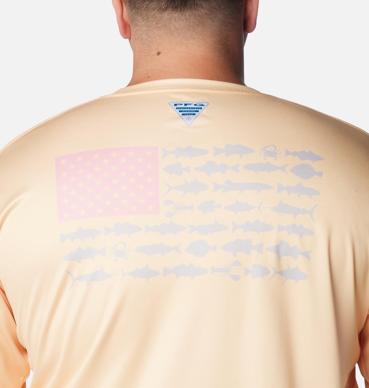Men's PFG Terminal Tackle Fish Flag™ Long Sleeve Shirt - Big 5