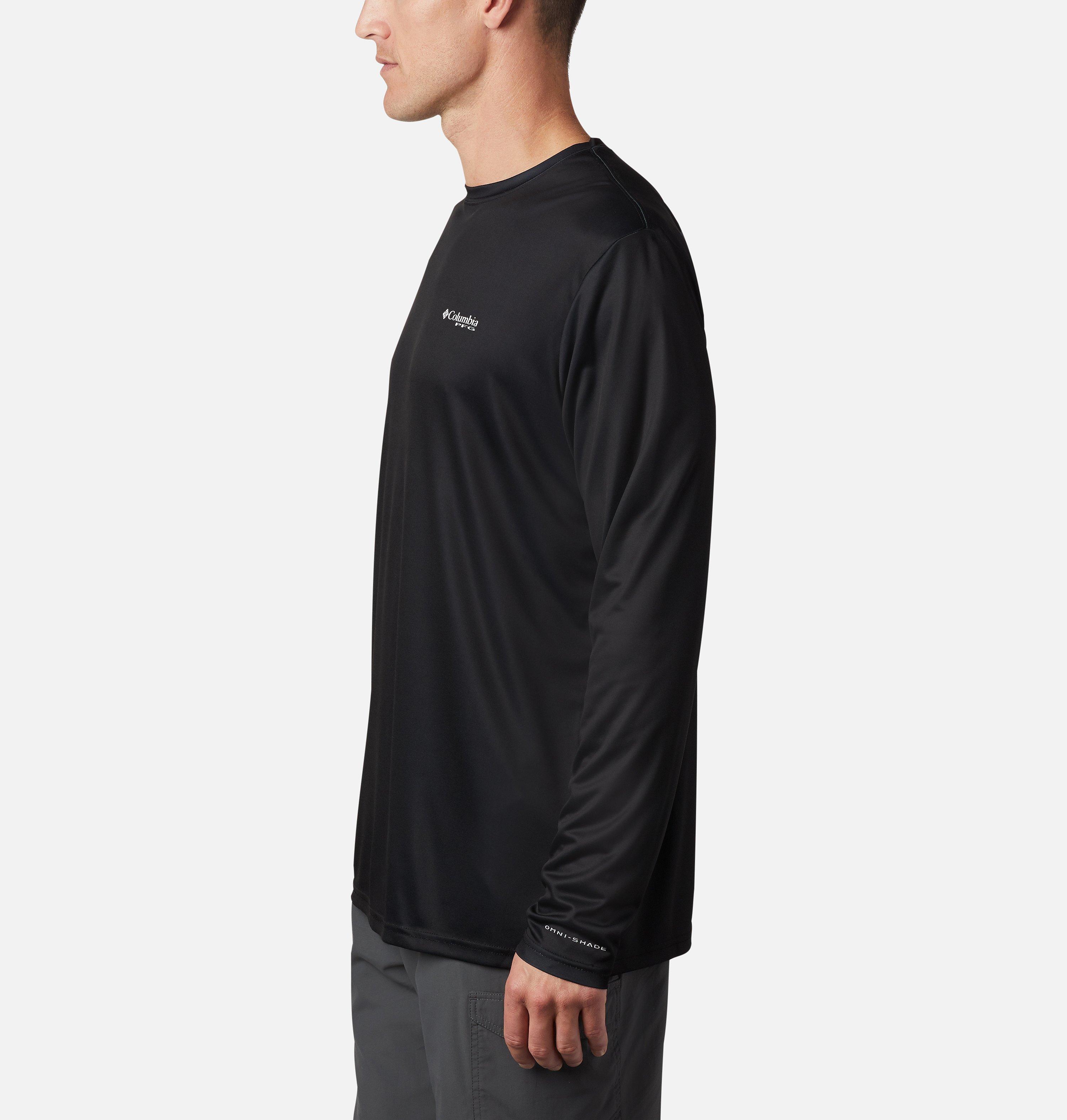 Men's PFG Terminal Tackle Fish Flag Long Sleeve Shirt - Tall 3