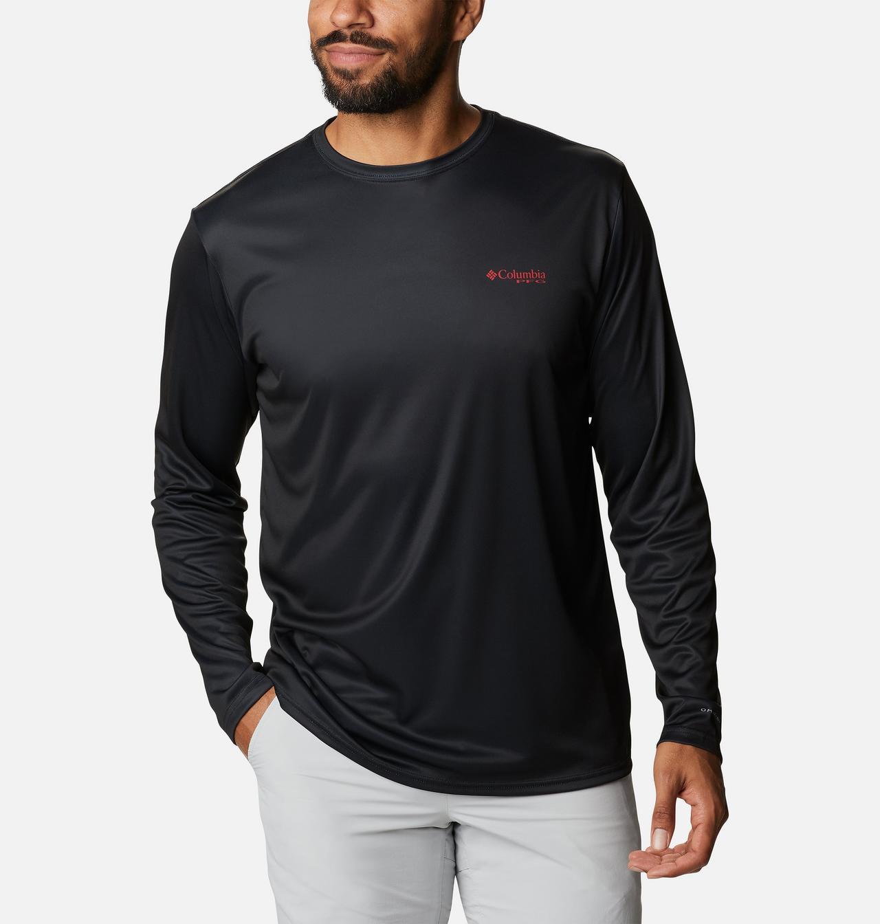Men's PFG Terminal Tackle Fish Flag™ Long Sleeve Shirt - Tall 1