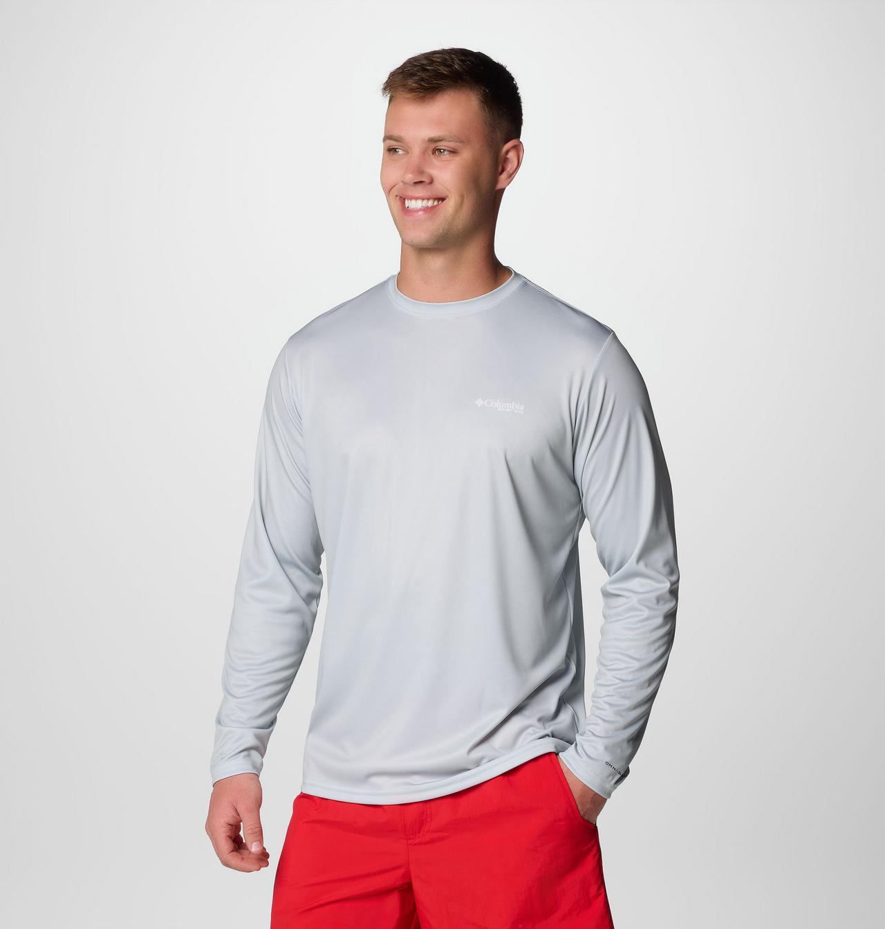 Men's PFG Terminal Tackle Fish Flag™ Long Sleeve Shirt - Tall | 018 | 4XT 4