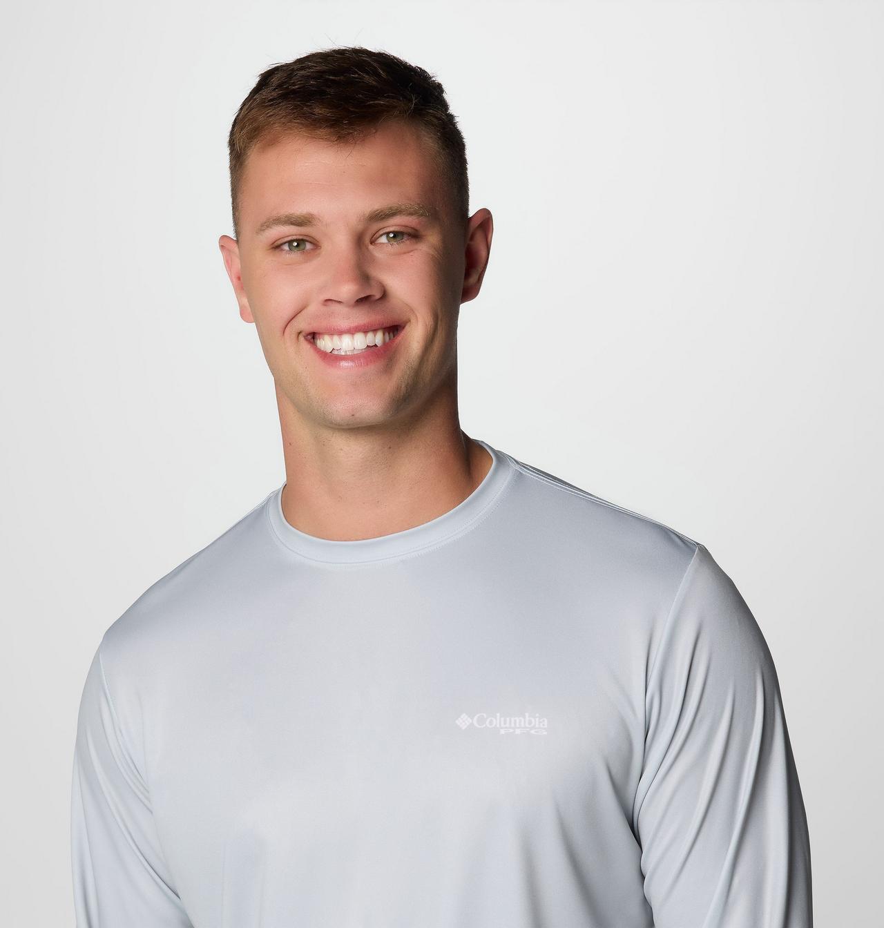 Men's PFG Terminal Tackle Fish Flag™ Long Sleeve Shirt - Tall | 018 | 4XT 5