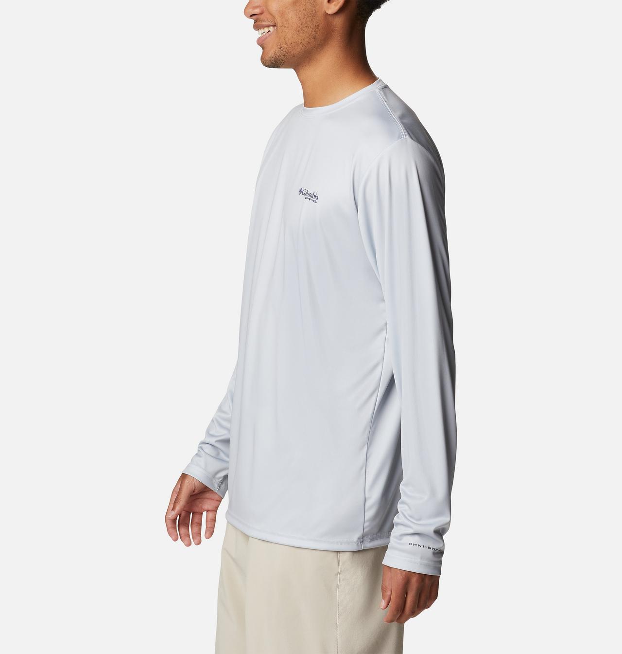 Men's PFG Terminal Tackle Fish Flag™ Long Sleeve Shirt - Tall 3