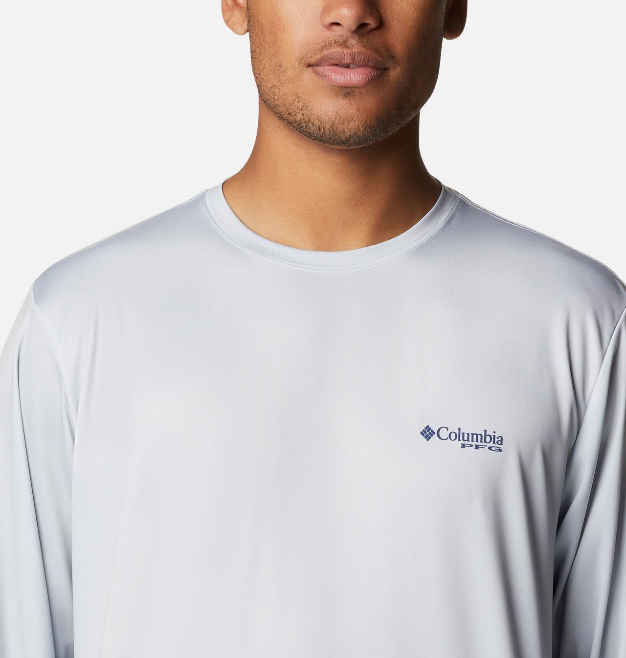 Men's PFG Terminal Tackle Fish Flag™ Long Sleeve Shirt - Tall 4