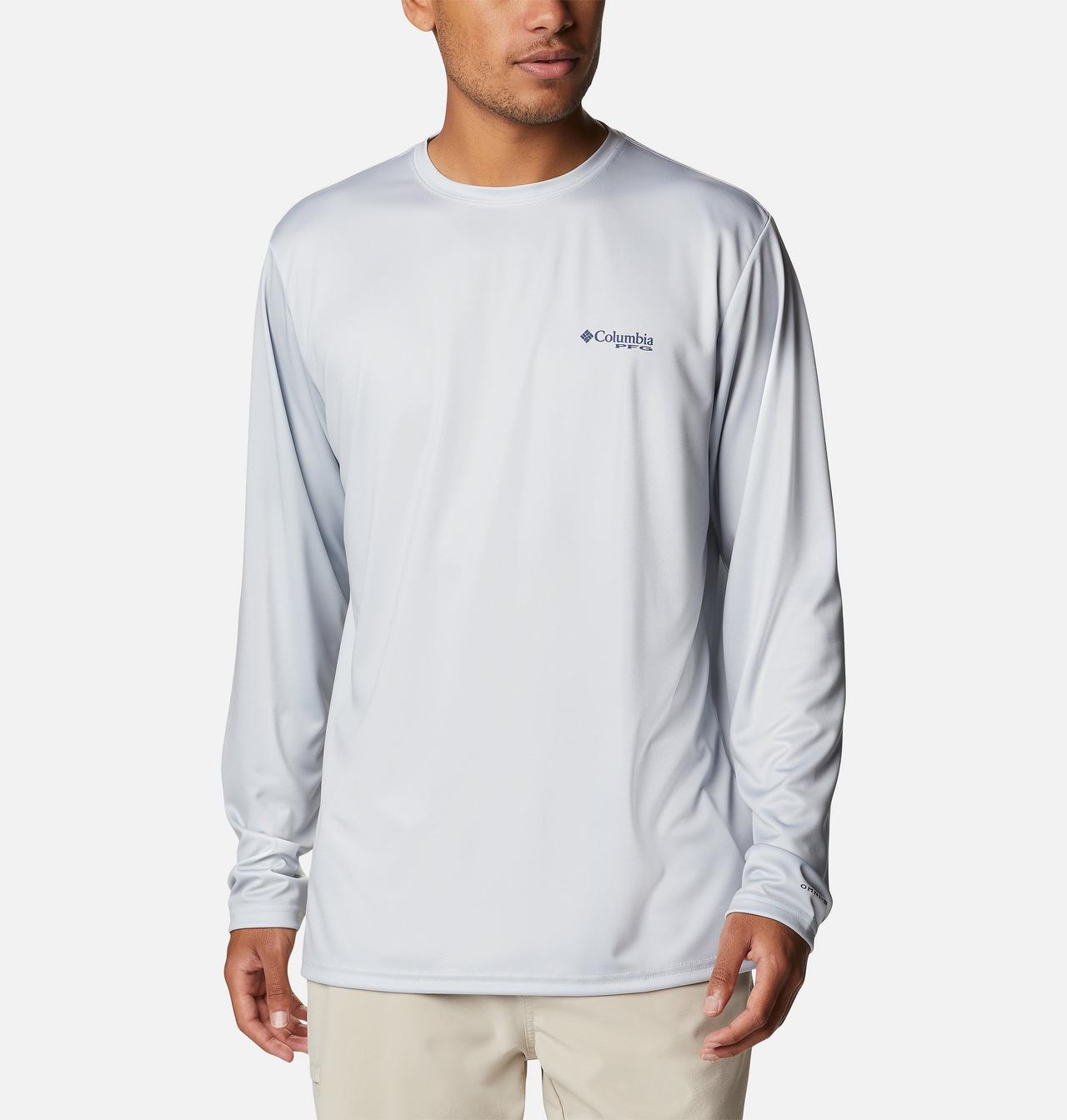 Men's PFG Terminal Tackle Fish Flag™ Long Sleeve Shirt - Tall 2