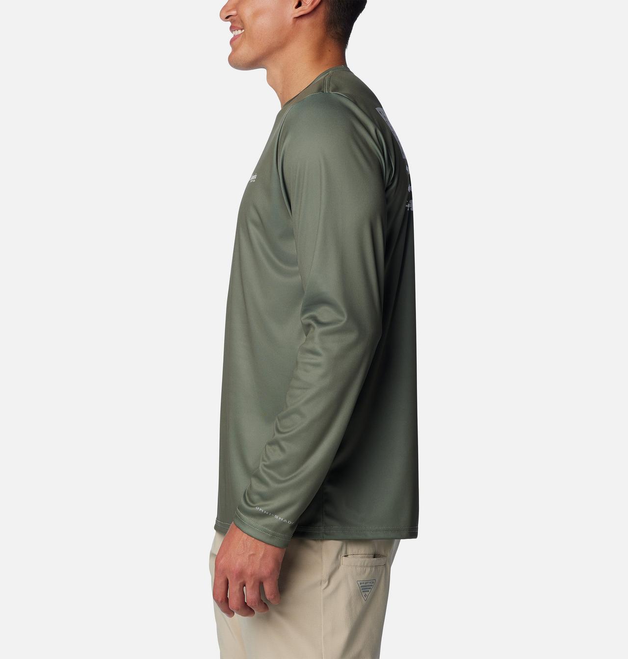 Men's PFG Terminal Tackle Fish Flag™ Long Sleeve Shirt - Tall 3