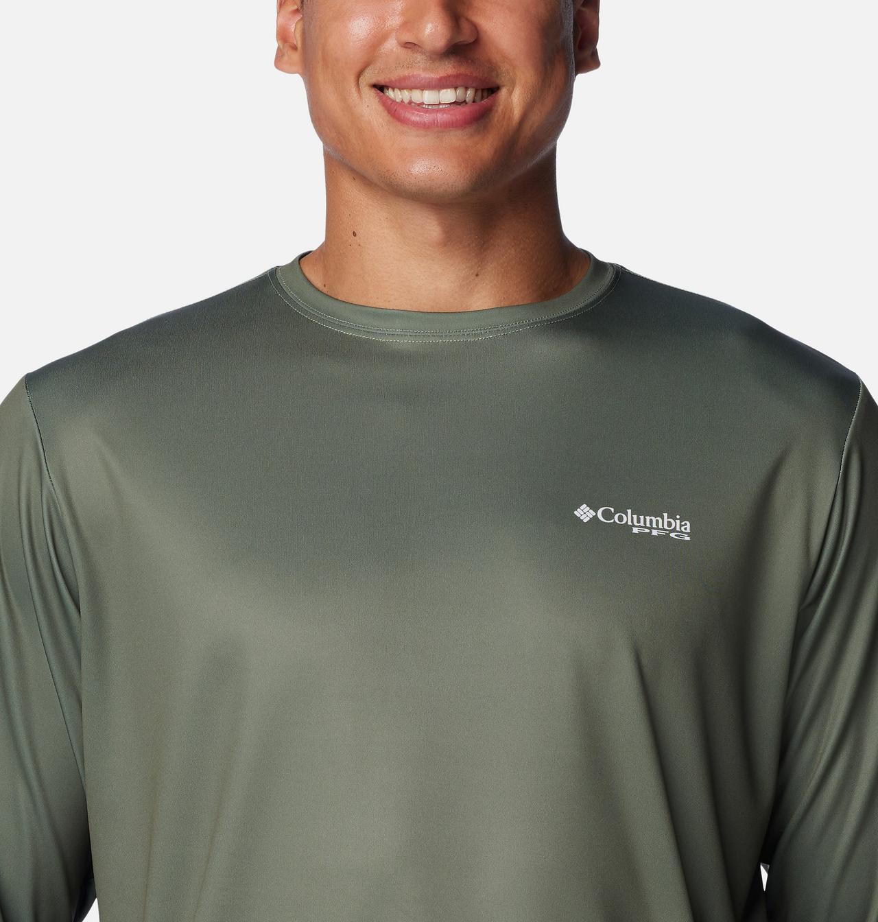 Men's PFG Terminal Tackle Fish Flag™ Long Sleeve Shirt - Tall 4