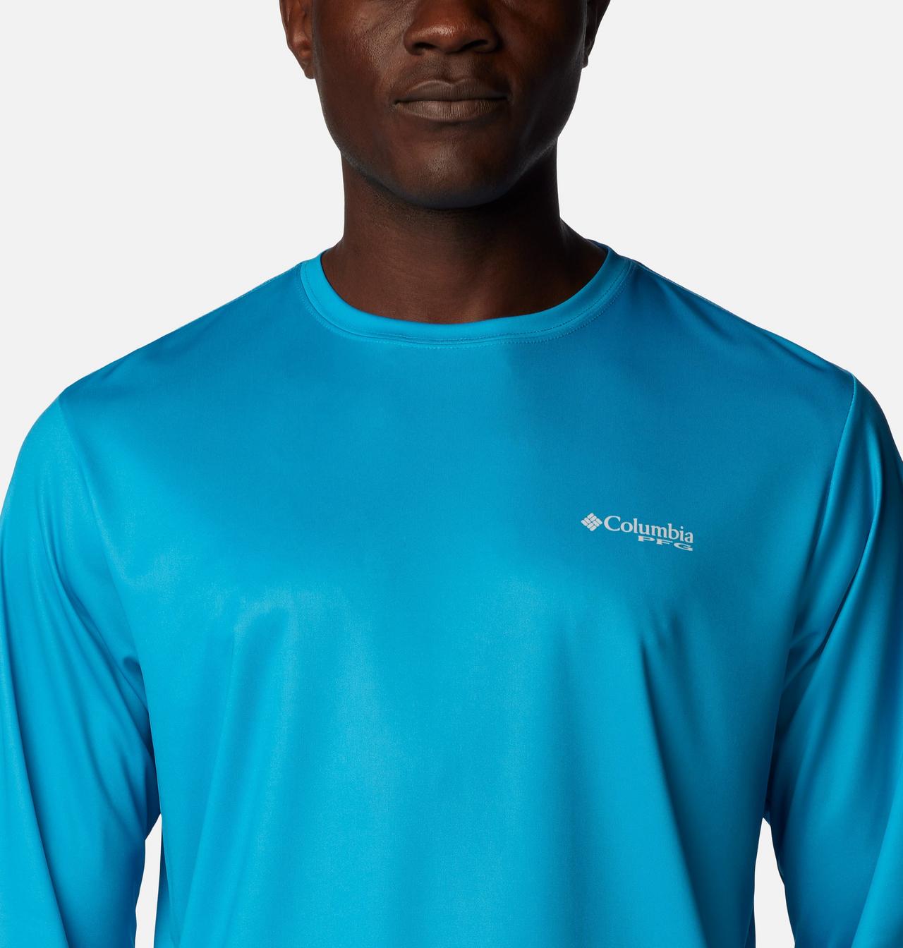 Men's PFG Terminal Tackle Fish Flag™ Long Sleeve Shirt - Tall 4