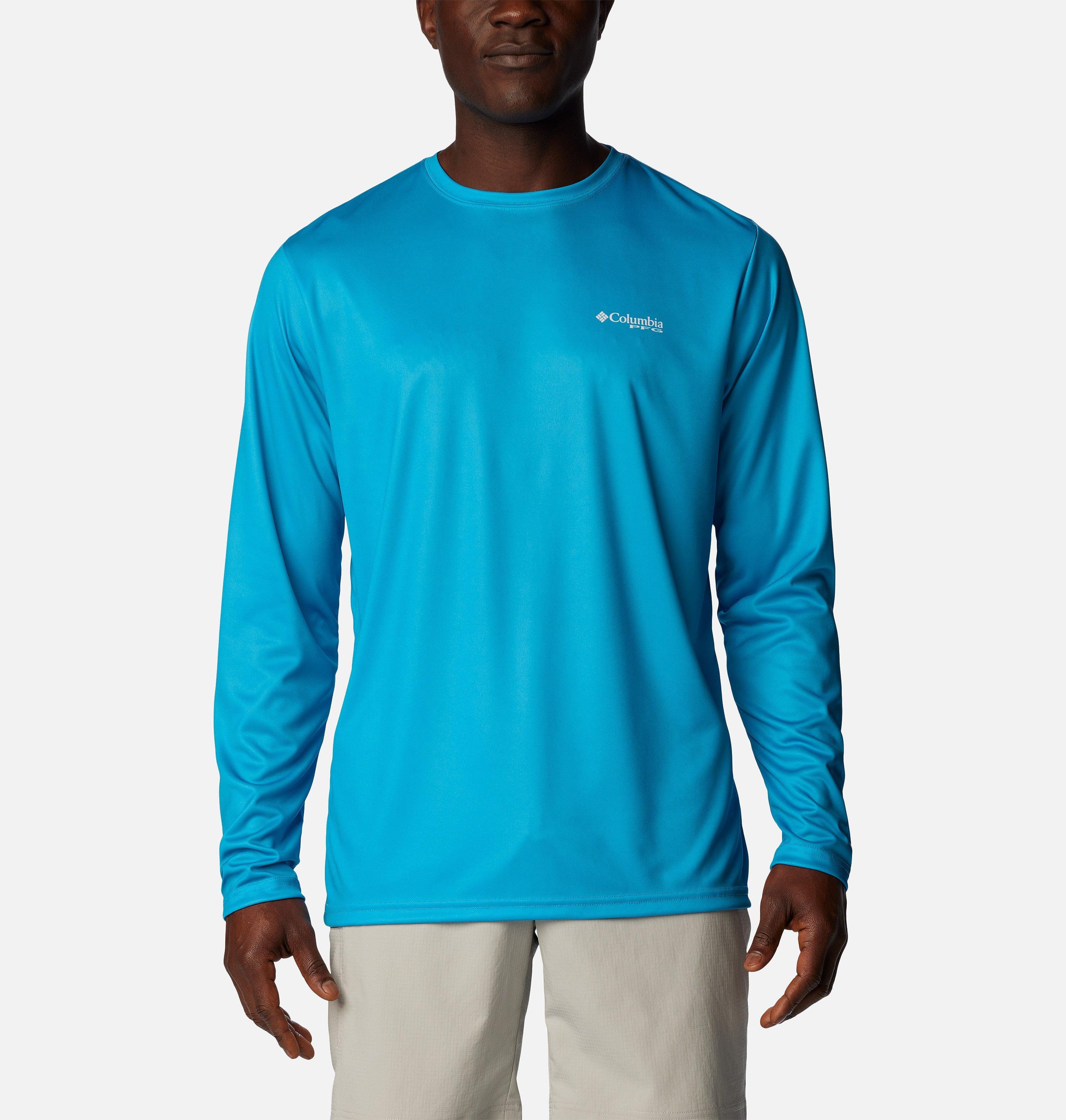 Men's PFG Terminal Tackle Fish Flag Long Sleeve Shirt - Tall 2