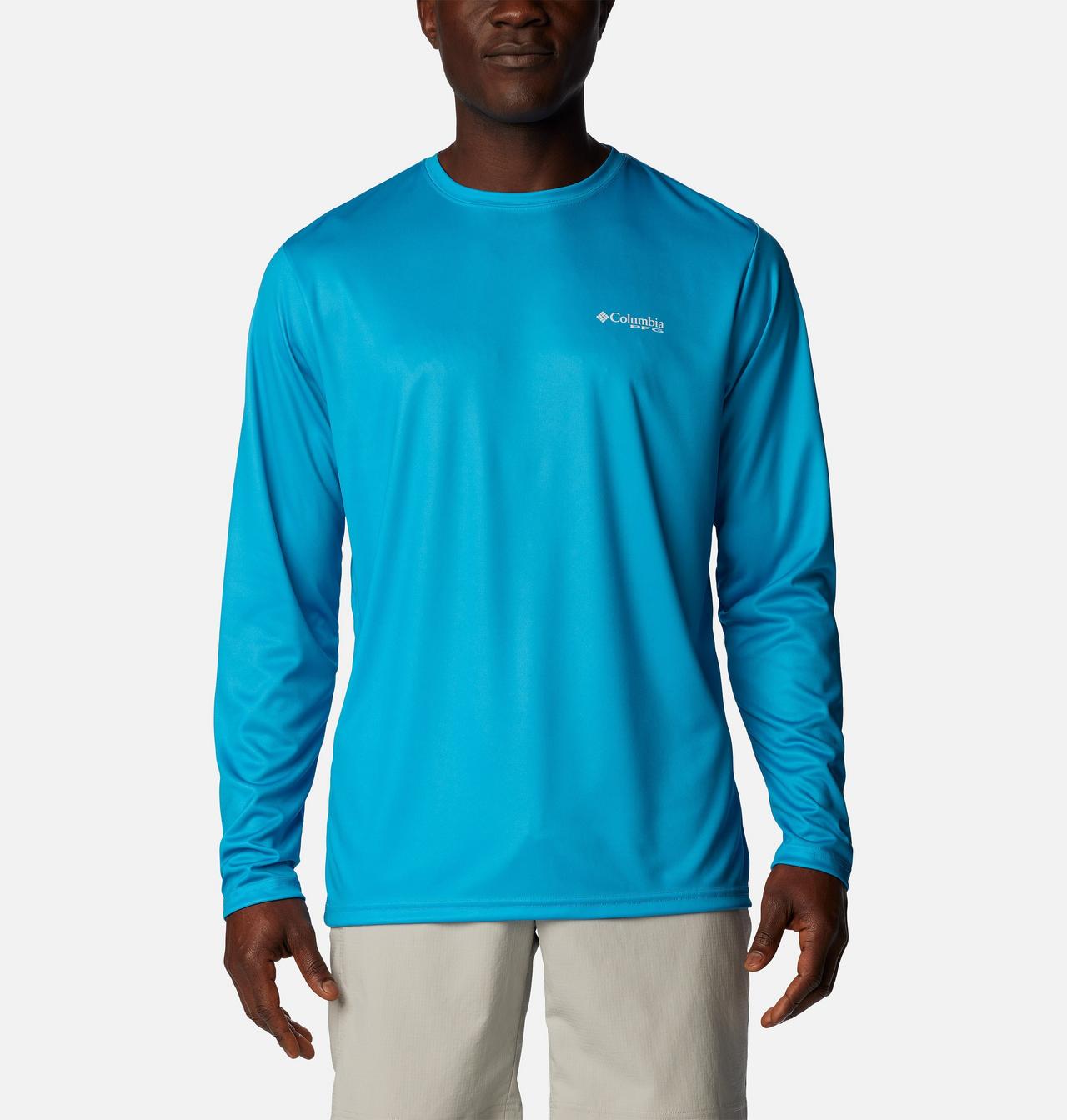 Men's PFG Terminal Tackle Fish Flag™ Long Sleeve Shirt - Tall 2