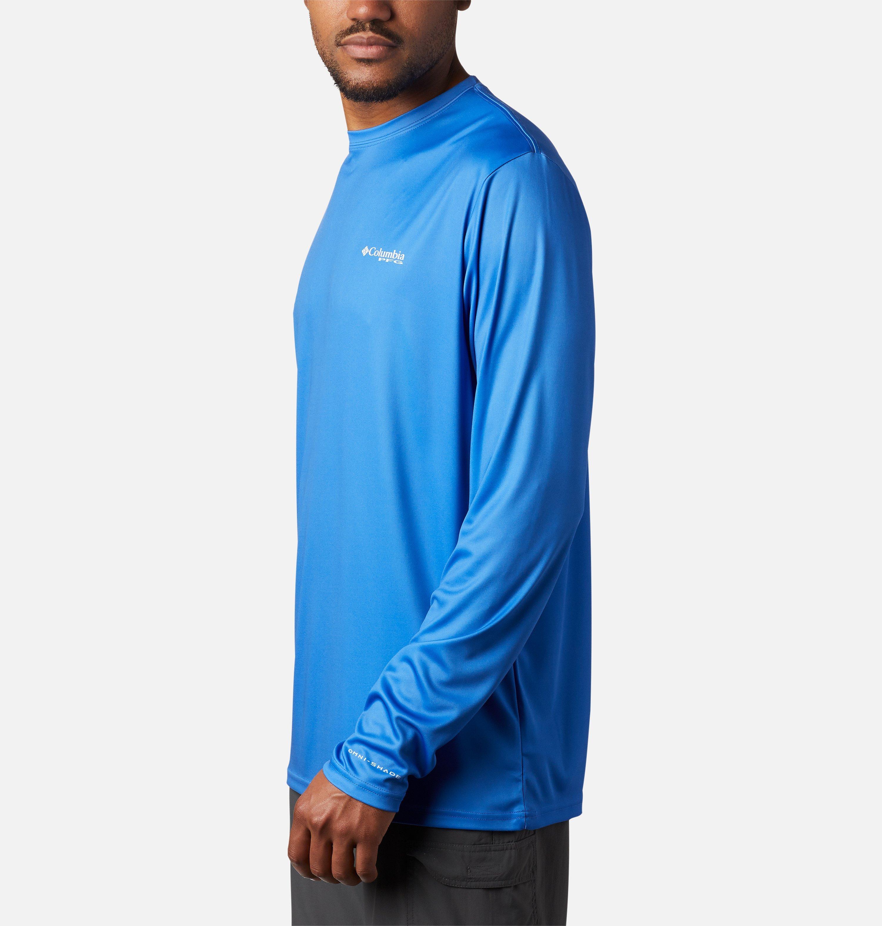 Men's PFG Terminal Tackle Fish Flag Long Sleeve Shirt - Tall 3