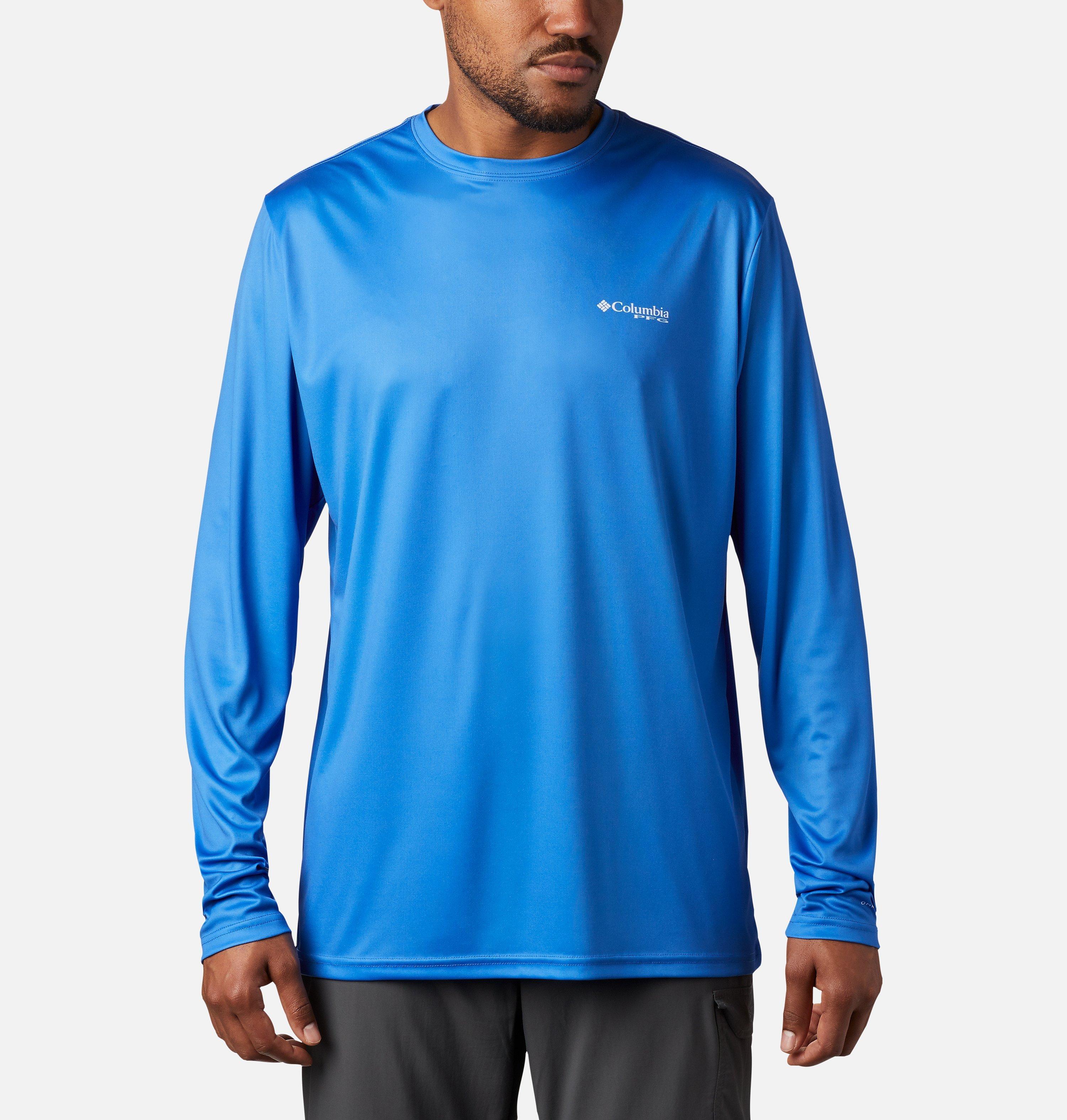Men's PFG Terminal Tackle Fish Flag Long Sleeve Shirt - Tall 2