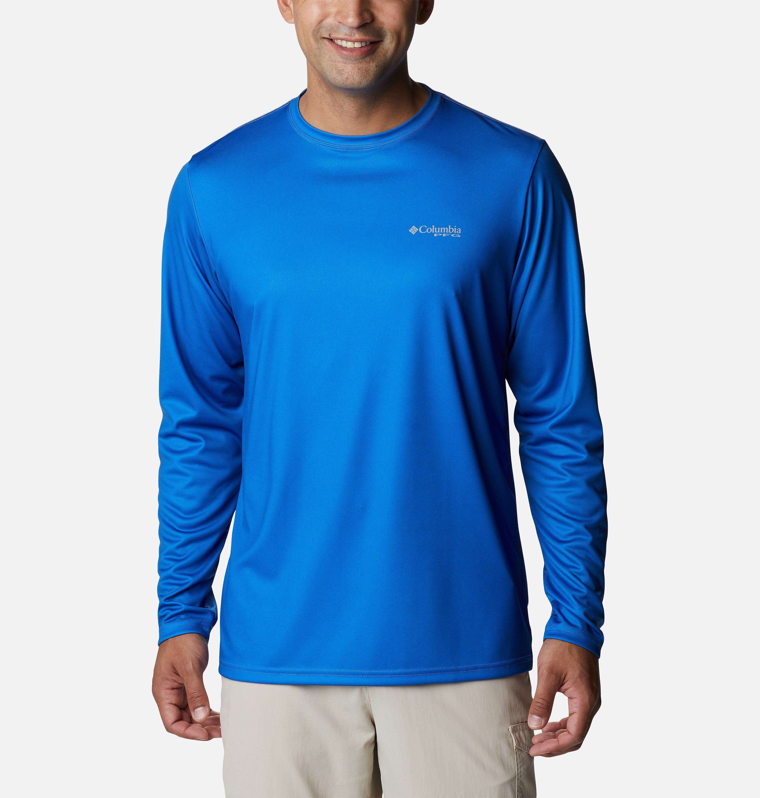 Men's PFG Terminal Tackle Fish Flag Long Sleeve Shirt - Tall 2