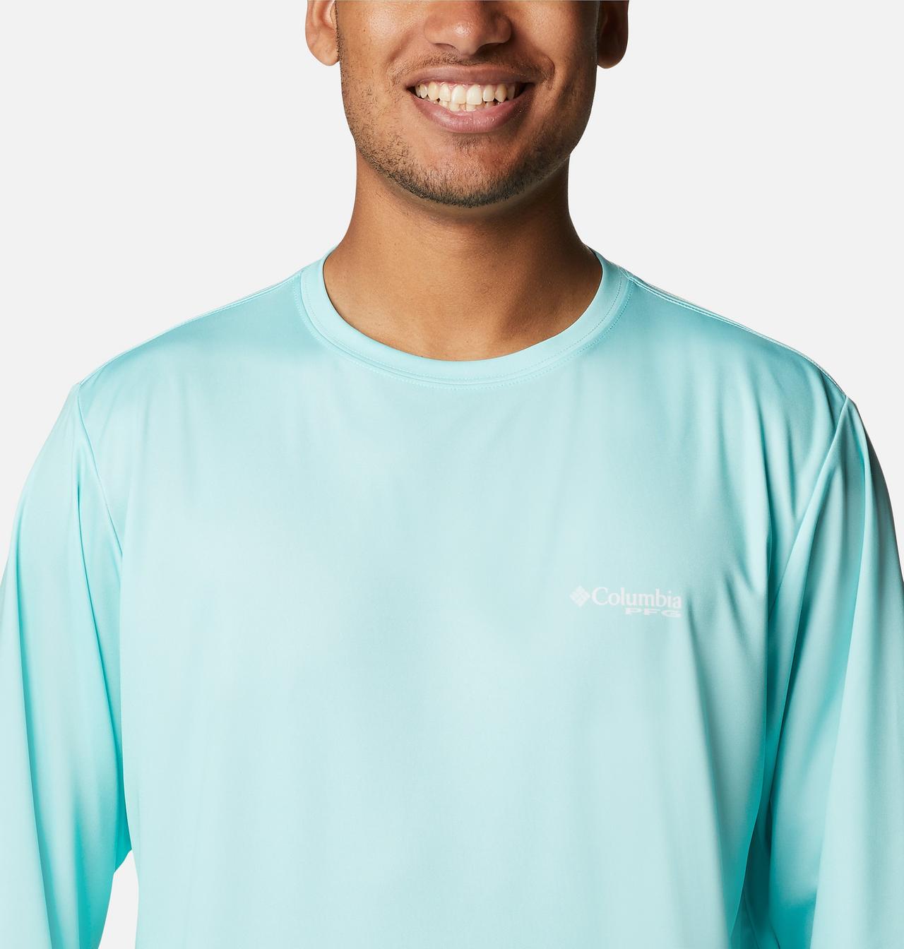 Men's PFG Terminal Tackle Fish Flag™ Long Sleeve Shirt - Tall 4