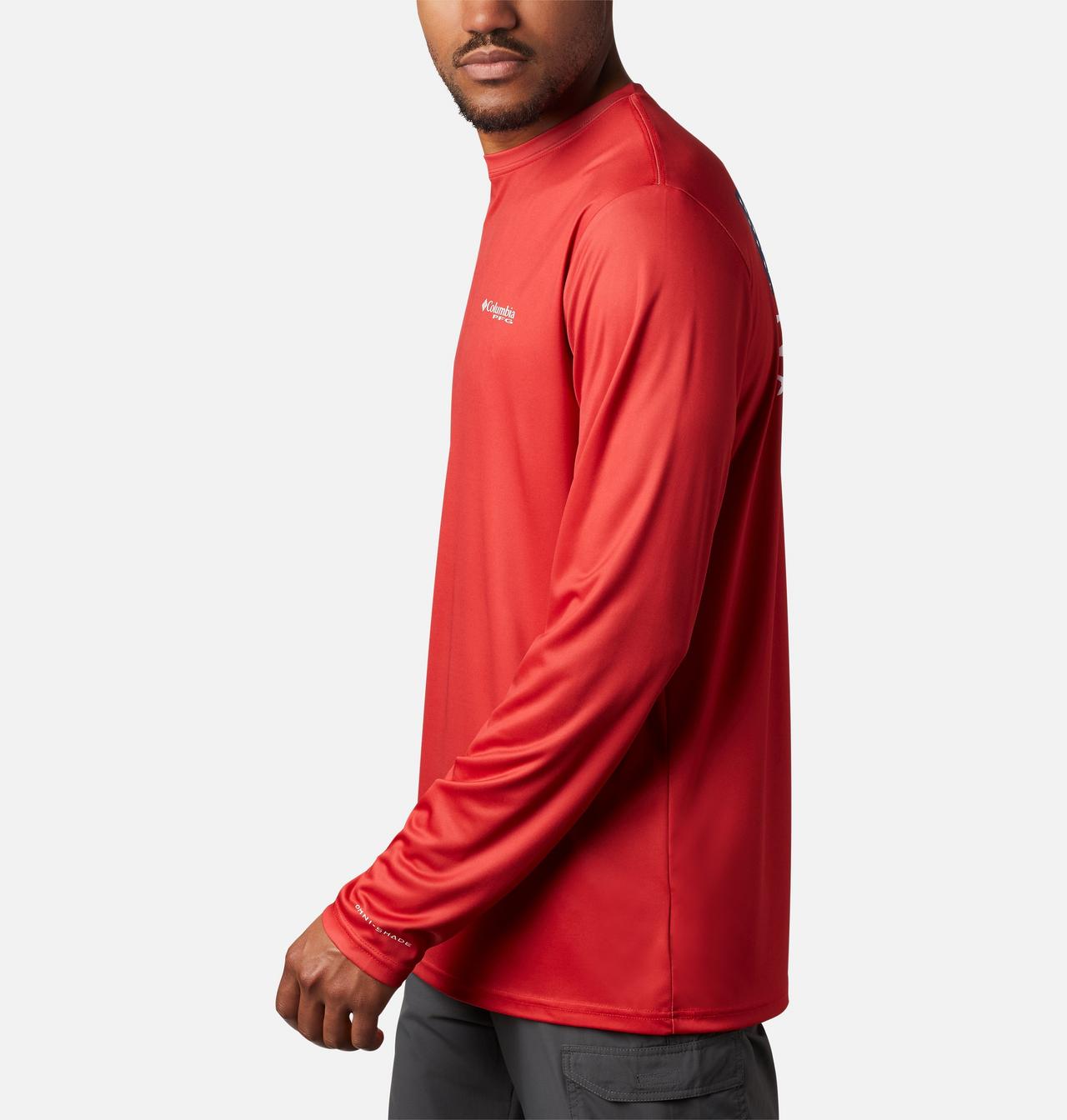 Men's PFG Terminal Tackle Fish Flag™ Long Sleeve Shirt - Tall 3