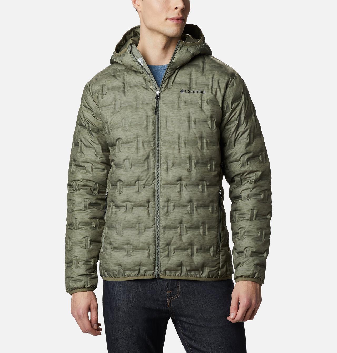 Manteau bouffant à capuchon Delta Ridge pour homme 1