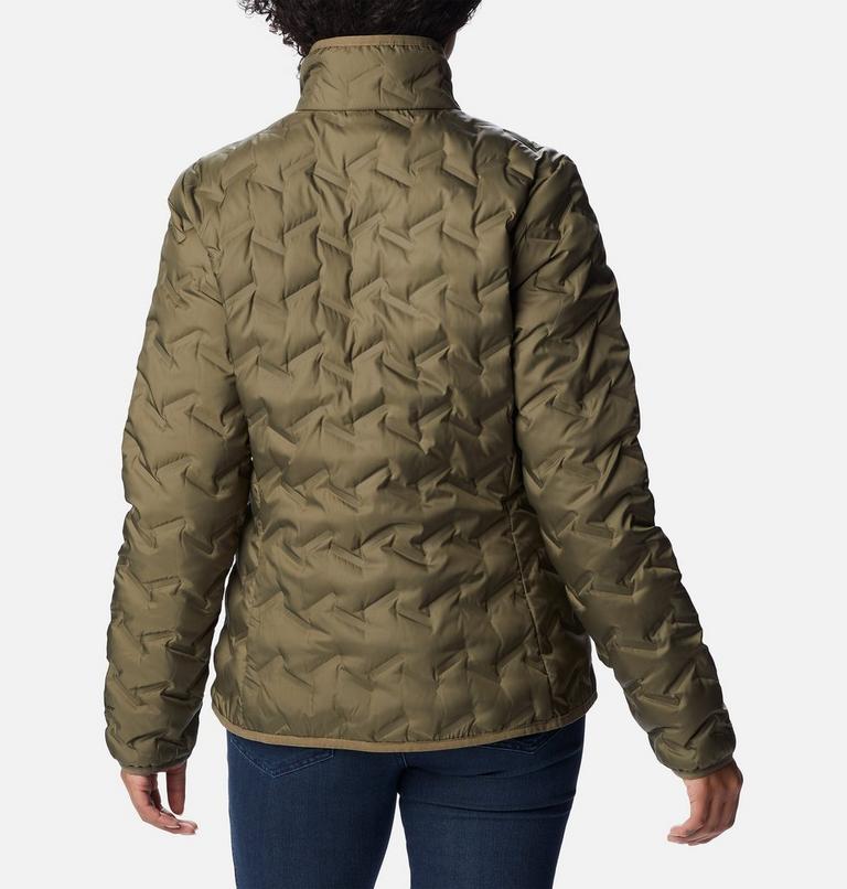 Women's Delta Ridge Down Jacket, Color: Stone Green, image 2
