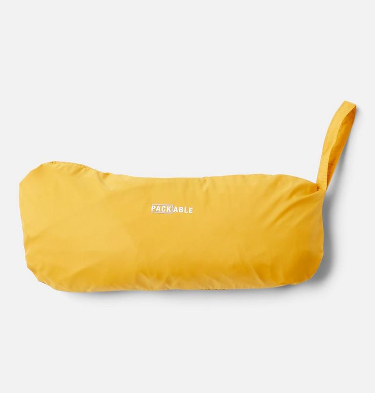 Youth Bloomingport Windbreaker, Color: Bright Gold, City Grey, image 3