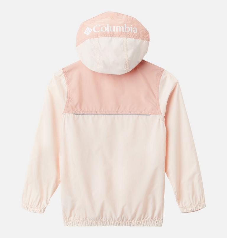 Youth Bloomingport Windbreaker, Color: Peach Quartz, Faux Pink, image 2