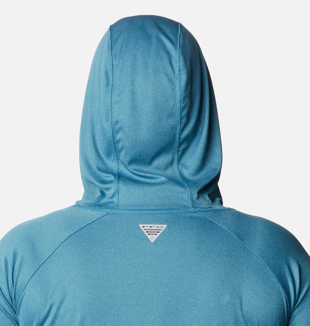 Women's PFG Tidal Tee™ Heather Hoodie - Plus Size 5