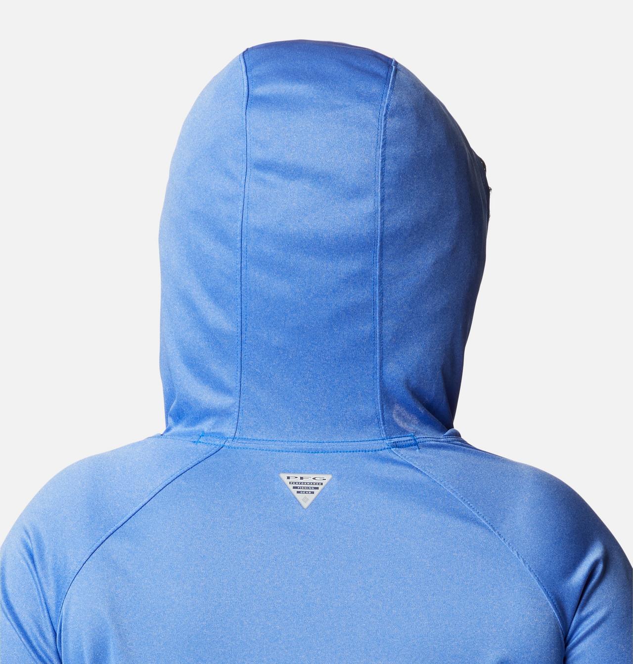 Women's PFG Tidal Tee™ Heather Hoodie - Plus Size 5