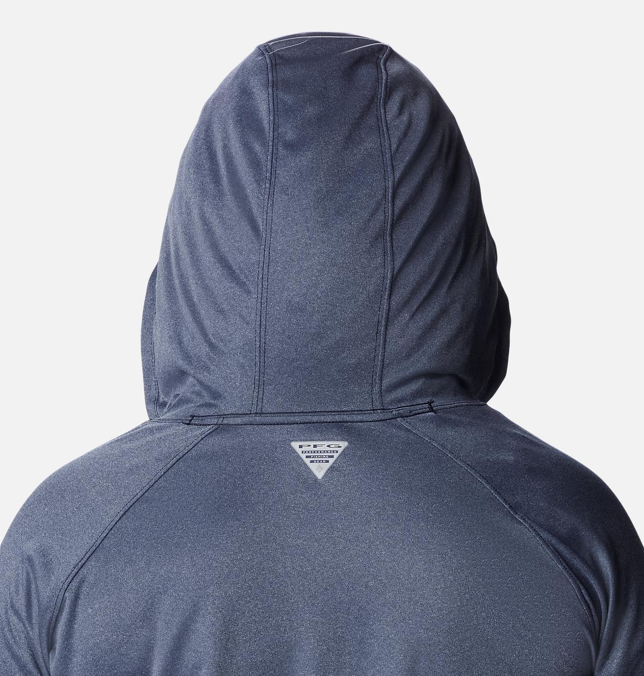 Women's PFG Tidal Tee™ Heather Hoodie - Plus Size 5