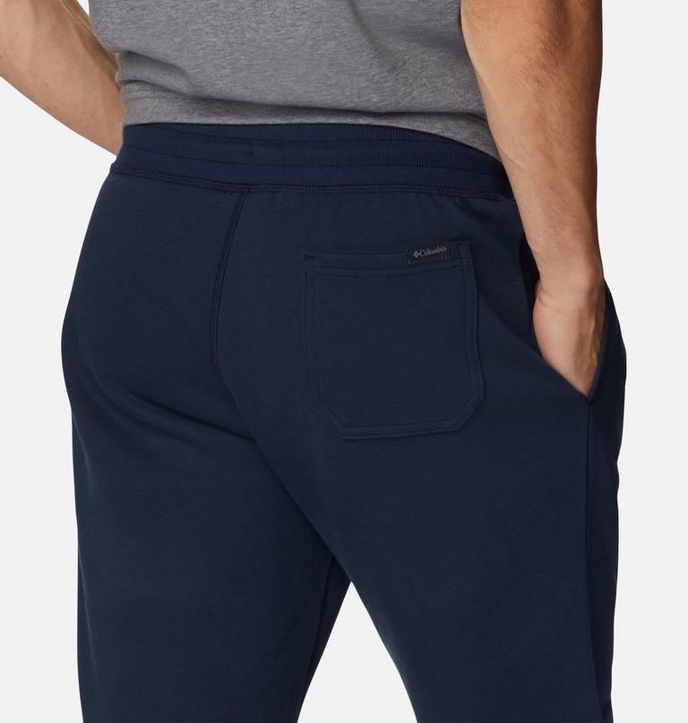 Men's Columbia Logo Fleece Shorts, Color: Collegiate Navy, image 5