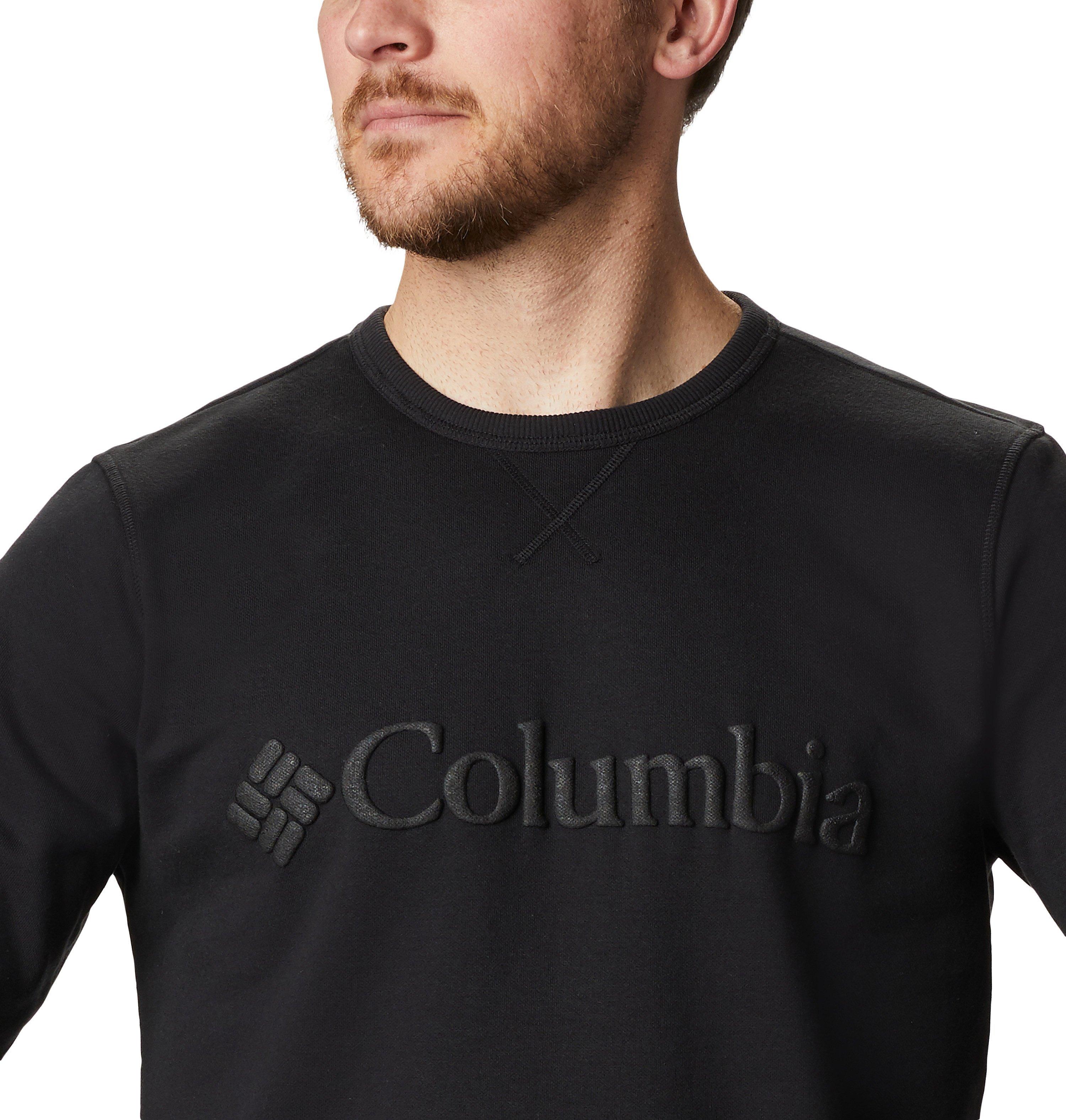 Men's Columbia Logo Fleece Crew 4