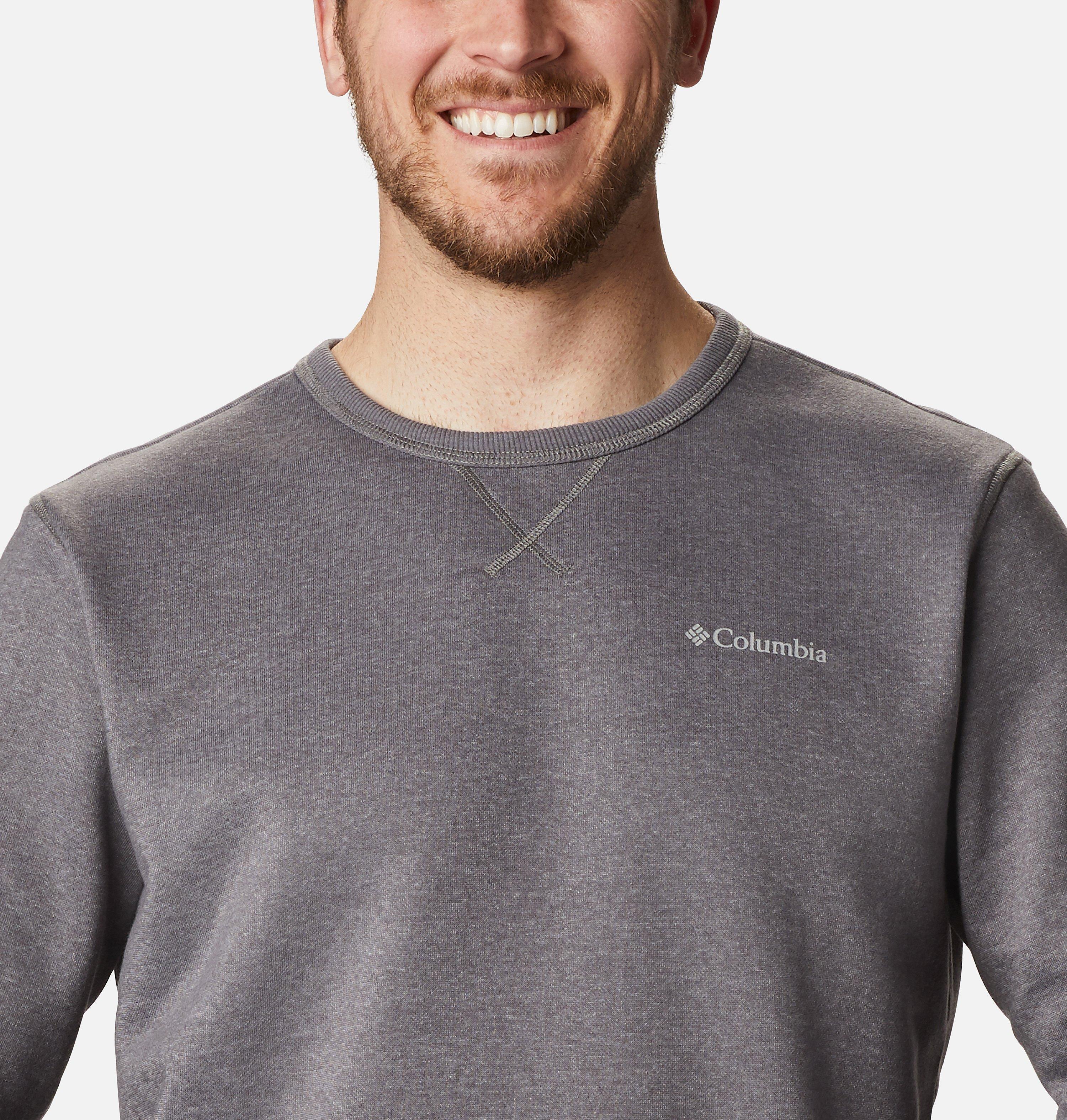 Men's Columbia Logo Fleece Crew 4