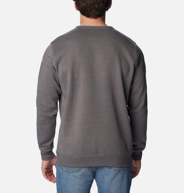 M Columbia Logo Fleece Crew | 026 | XXL, Color: City Grey Heather, CSC Varsity Arch 2, image 2
