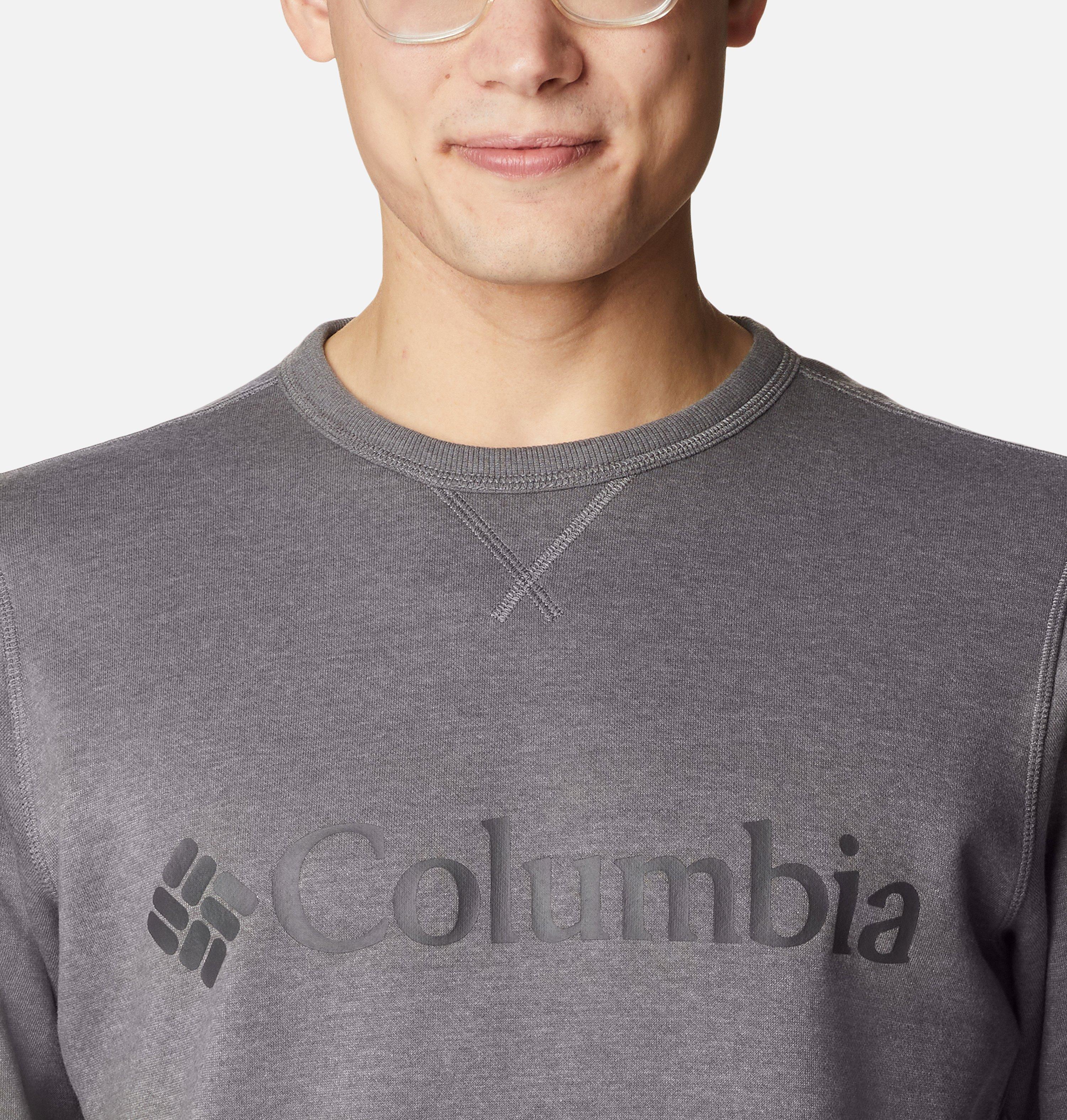 Men's Columbia Logo Fleece Crew 4